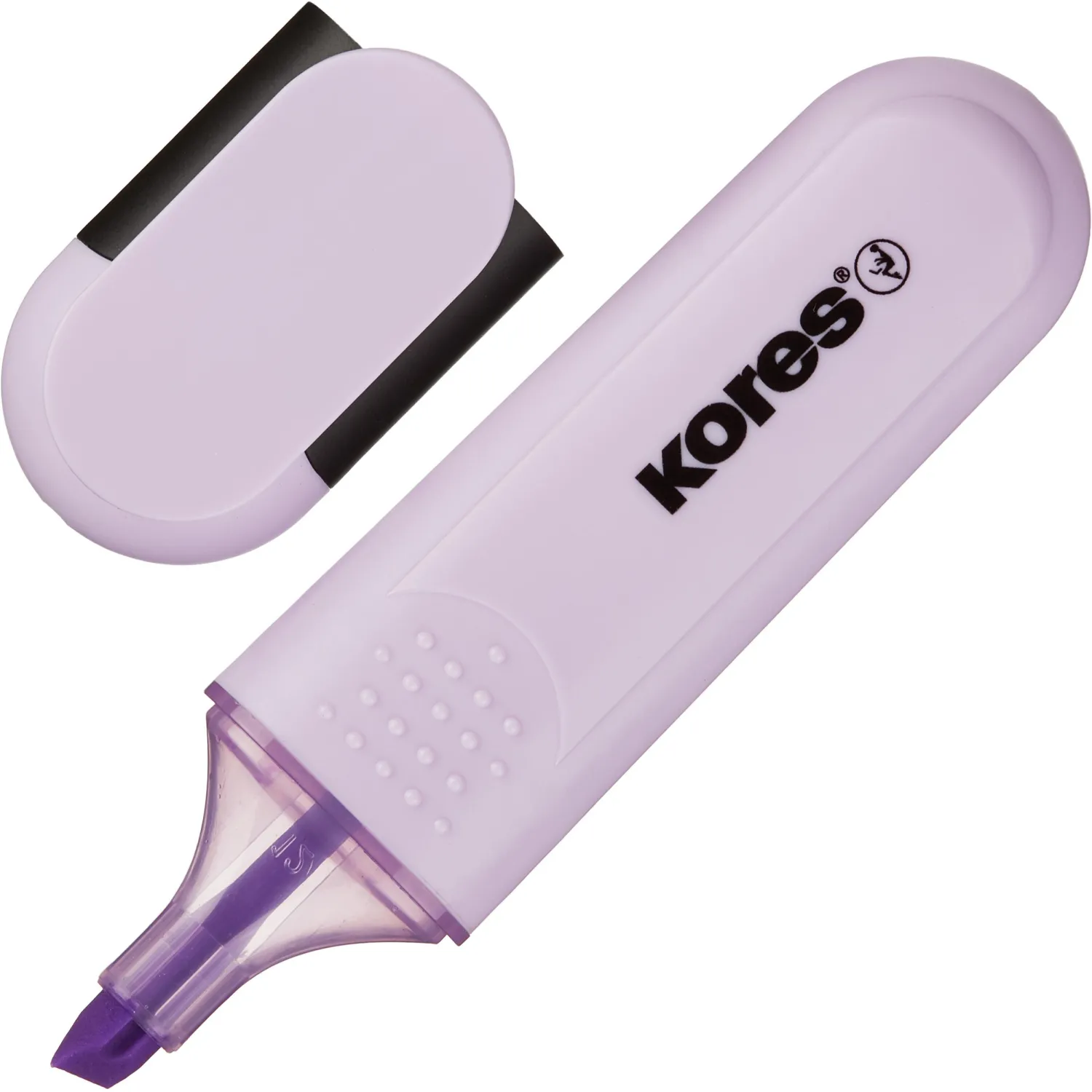 Текстовыделители Kores Bright Liner Plus пастельные, скошенный наконечник - Image 12