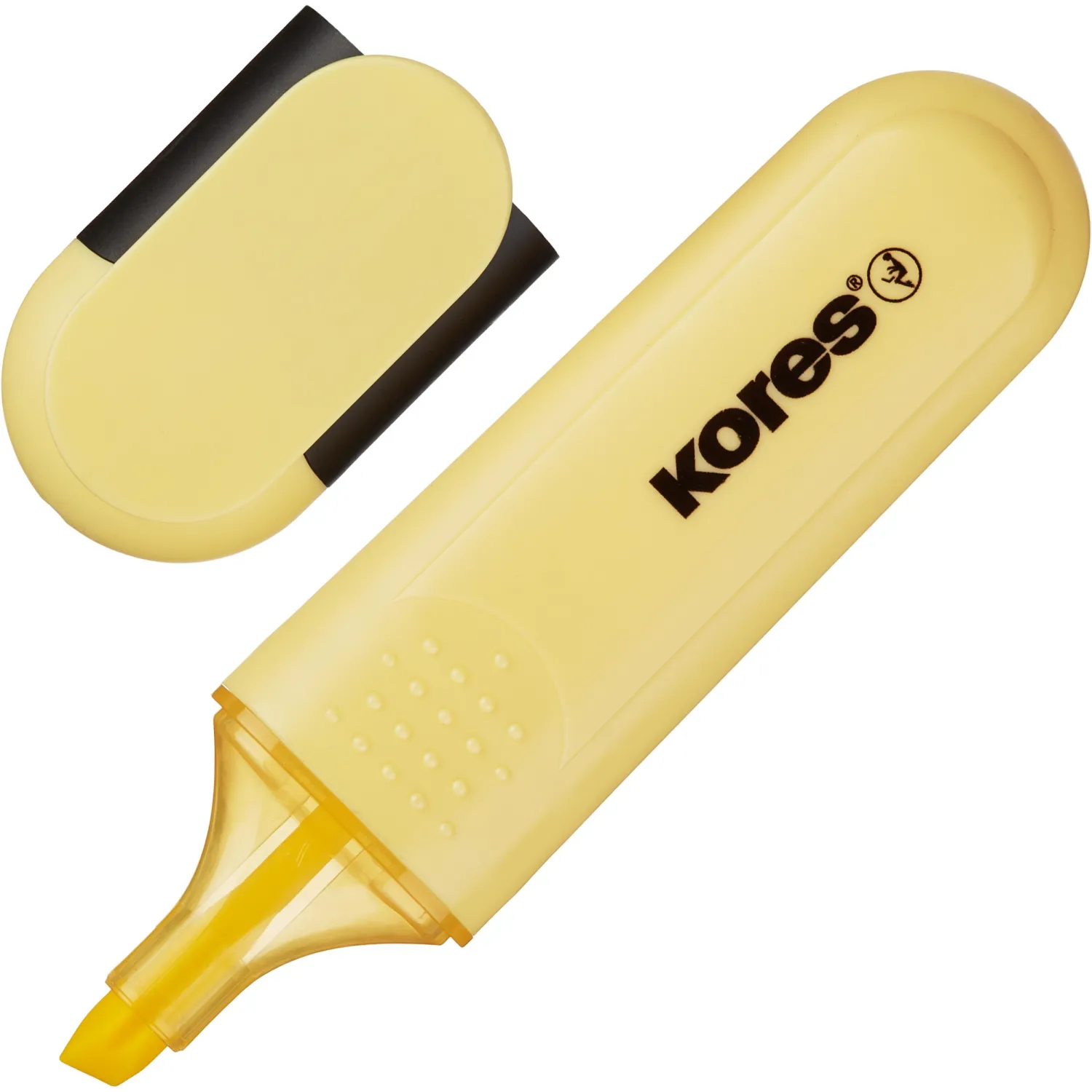 Текстовыделители Kores Bright Liner Plus пастельные, скошенный наконечник - Image 10