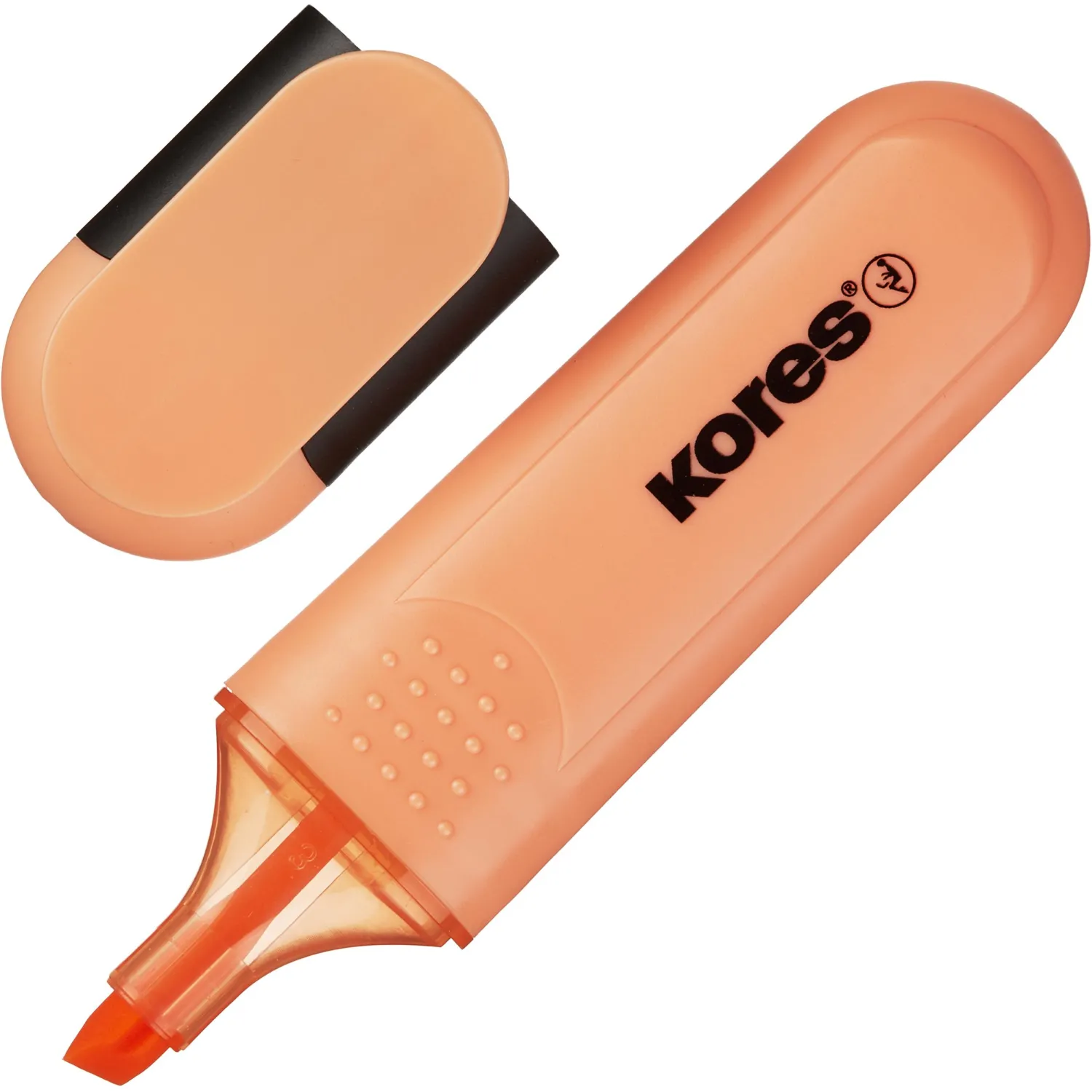 Текстовыделители Kores Bright Liner Plus пастельные, скошенный наконечник - Image 18