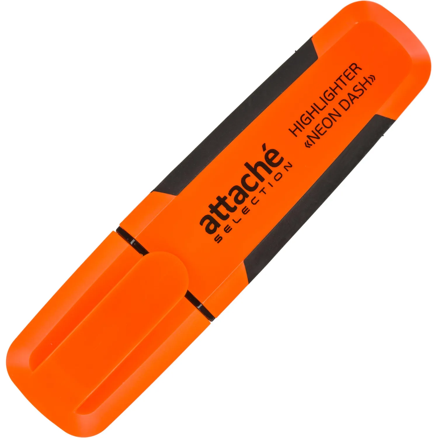 текстовыделитель Attache Selection Neon Dash оранжевый (водостойкий, для документов) - Image 2