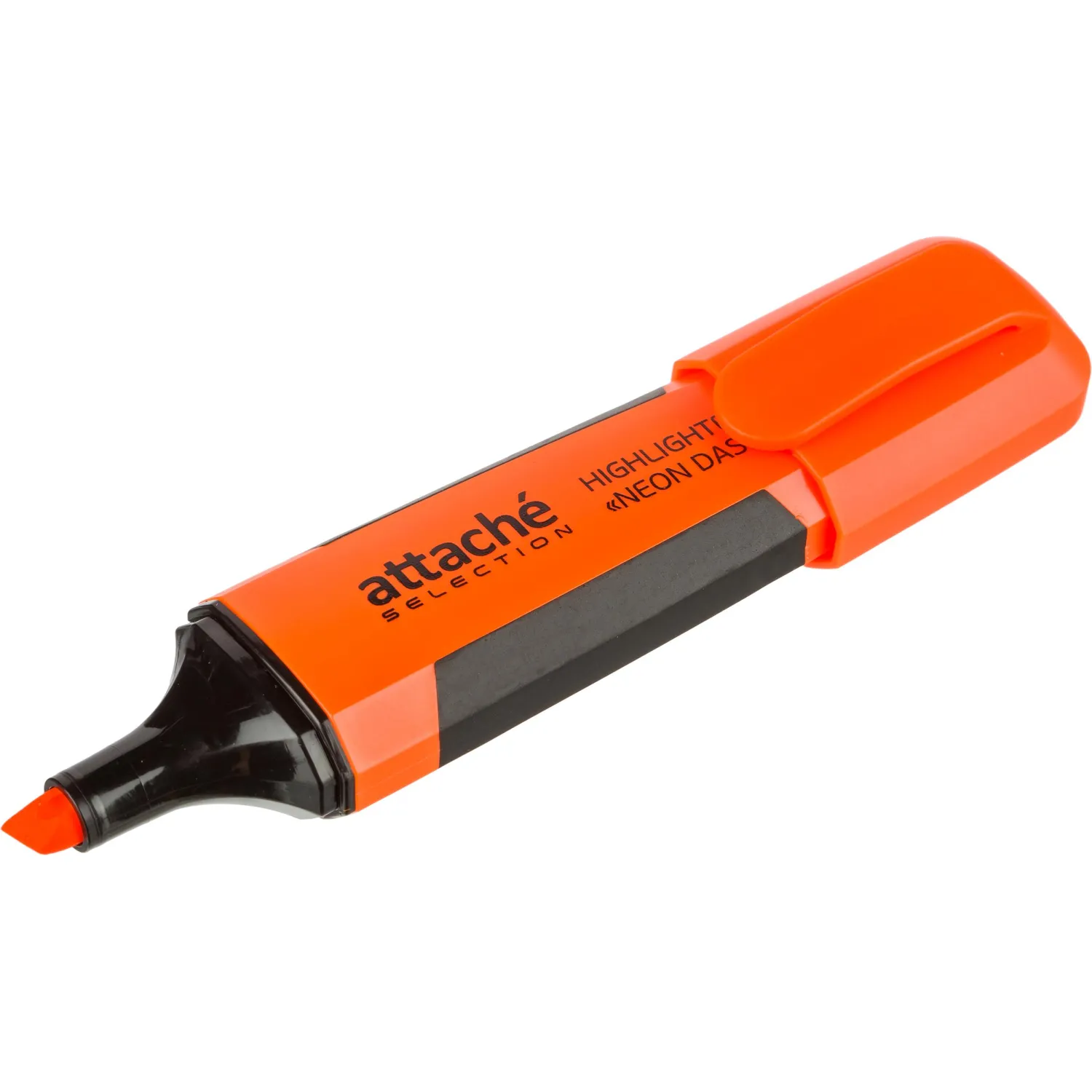 текстовыделитель Attache Selection Neon Dash оранжевый (водостойкий, для документов) - Image 4