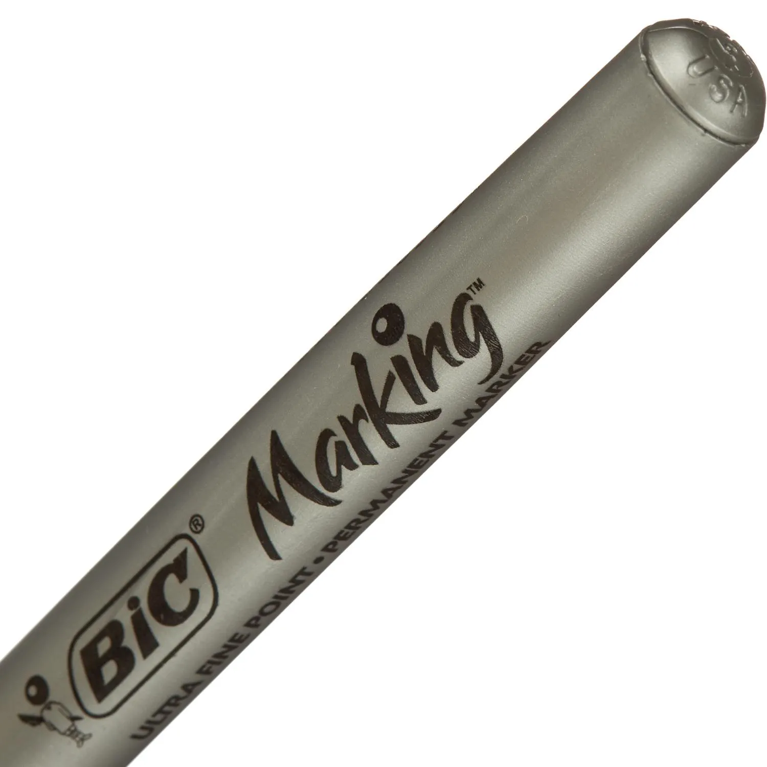 перманентный маркер Bic Marking Ultra Fine 0.7 мм, для мелких деталей и разных поверхностей - Image 4
