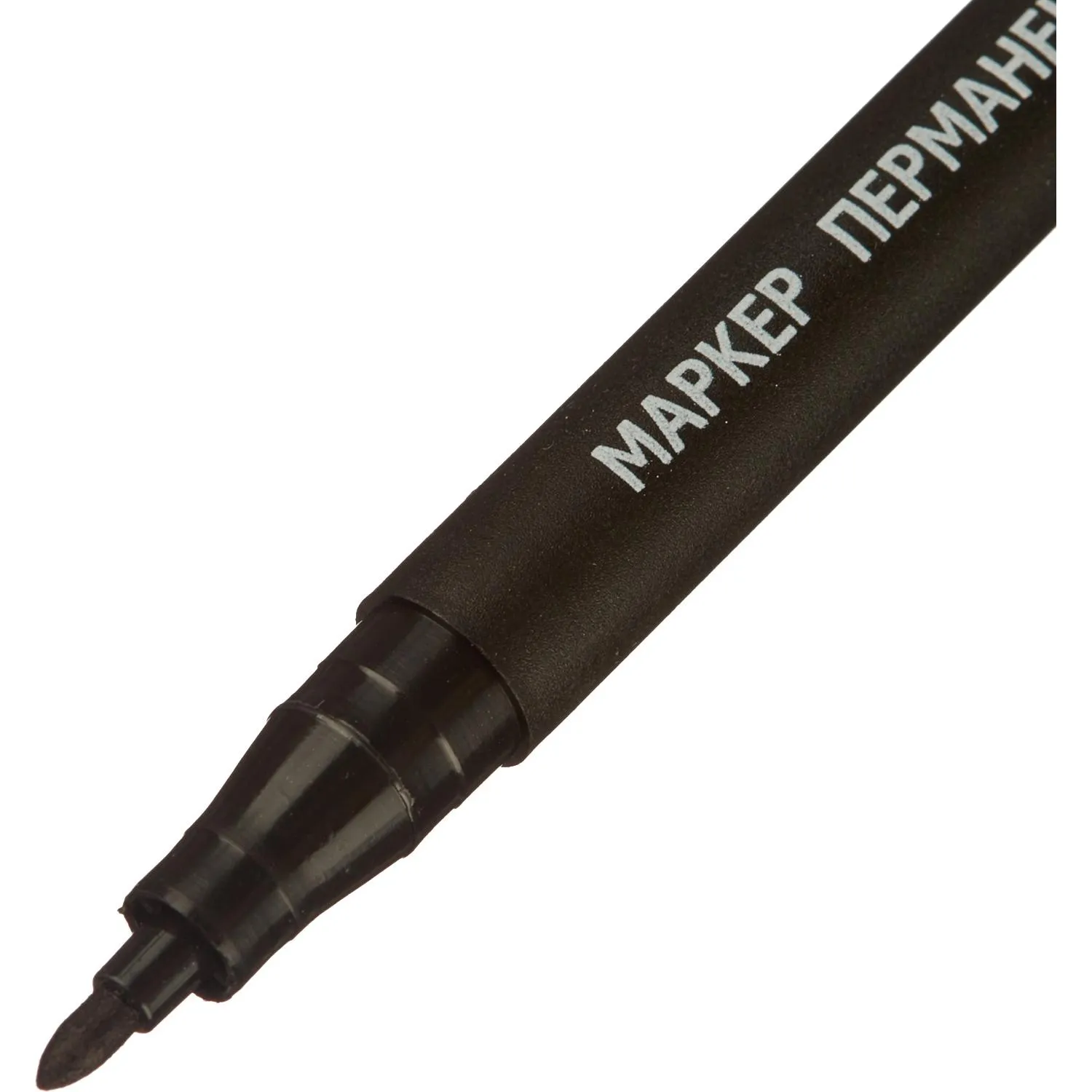 Маркер перманентный чёрный (толщина линии 1 мм) круглый наконечник - Image 7