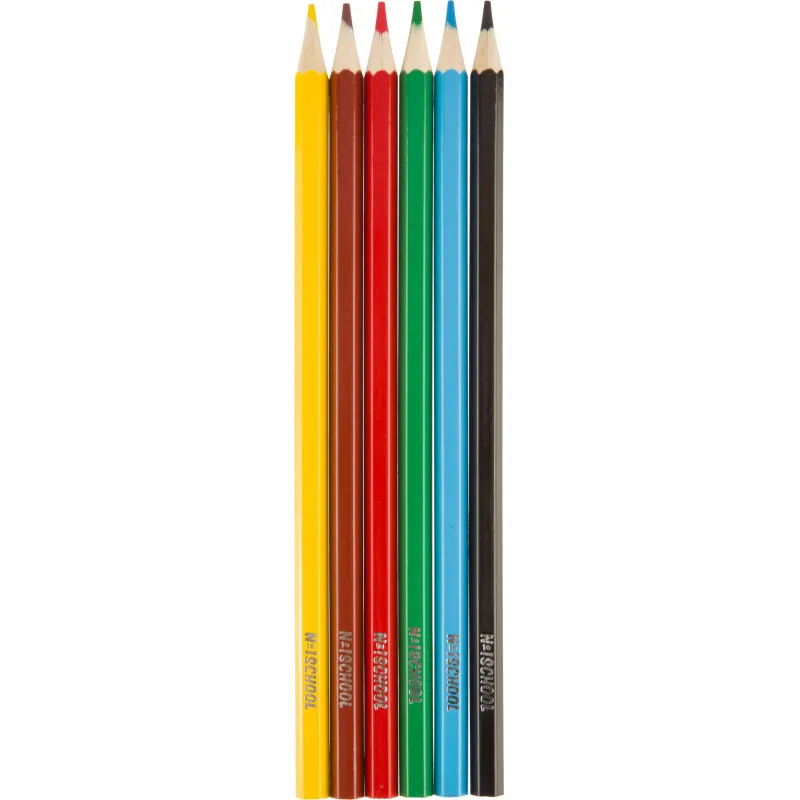 Карандаши акварельные ColorPics шестигранные 6 цветов в наборе - Image 2