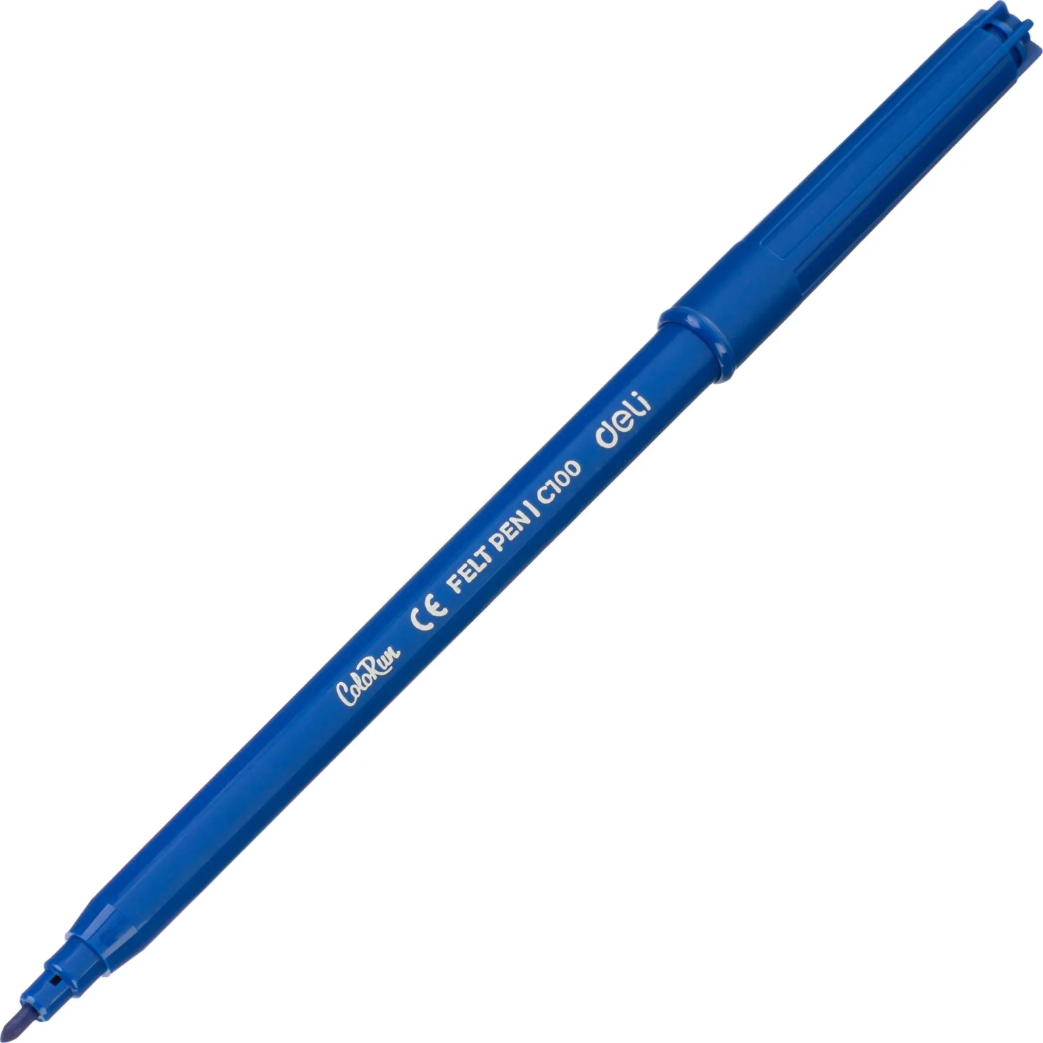Фломастеры Deli ColoRun 12 цветов с вентилируемыми колпачками смываемые (EC10003) - Image 5