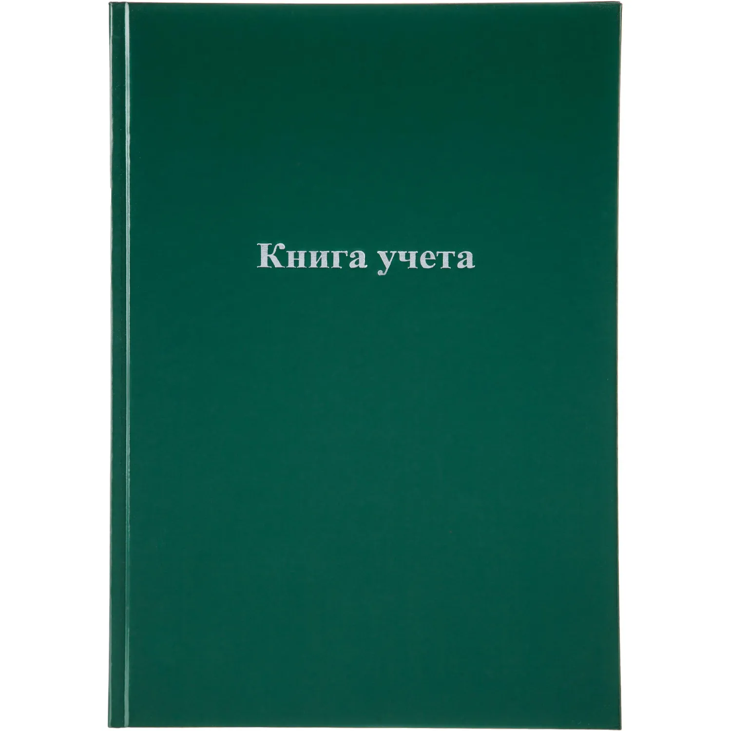 Книга учета 96 листов А4 на сшивке блок офсет зеленая (обложка - бумвинил) - Image 6