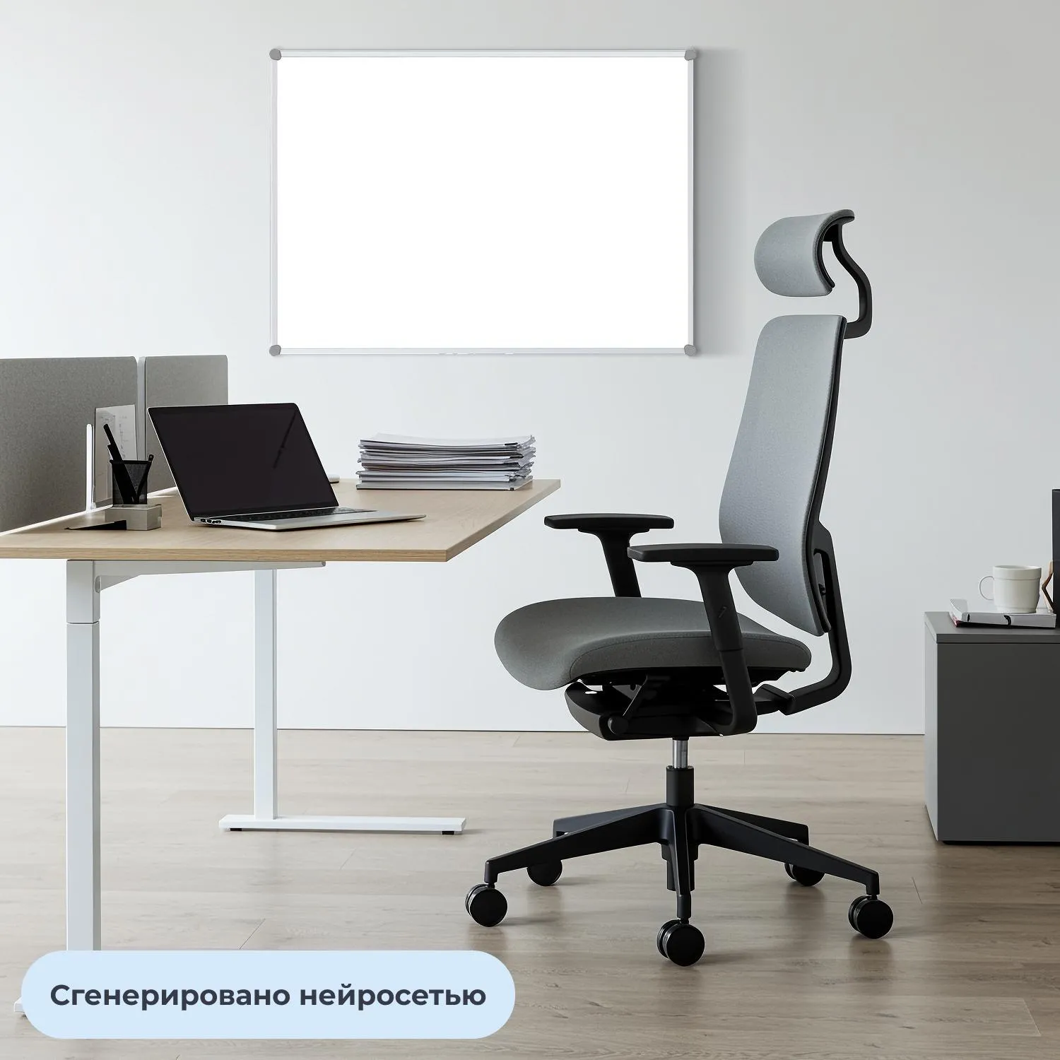 Доска магнитно-маркерная 60x90 см односекционная (полочка для маркеров) - Image 6