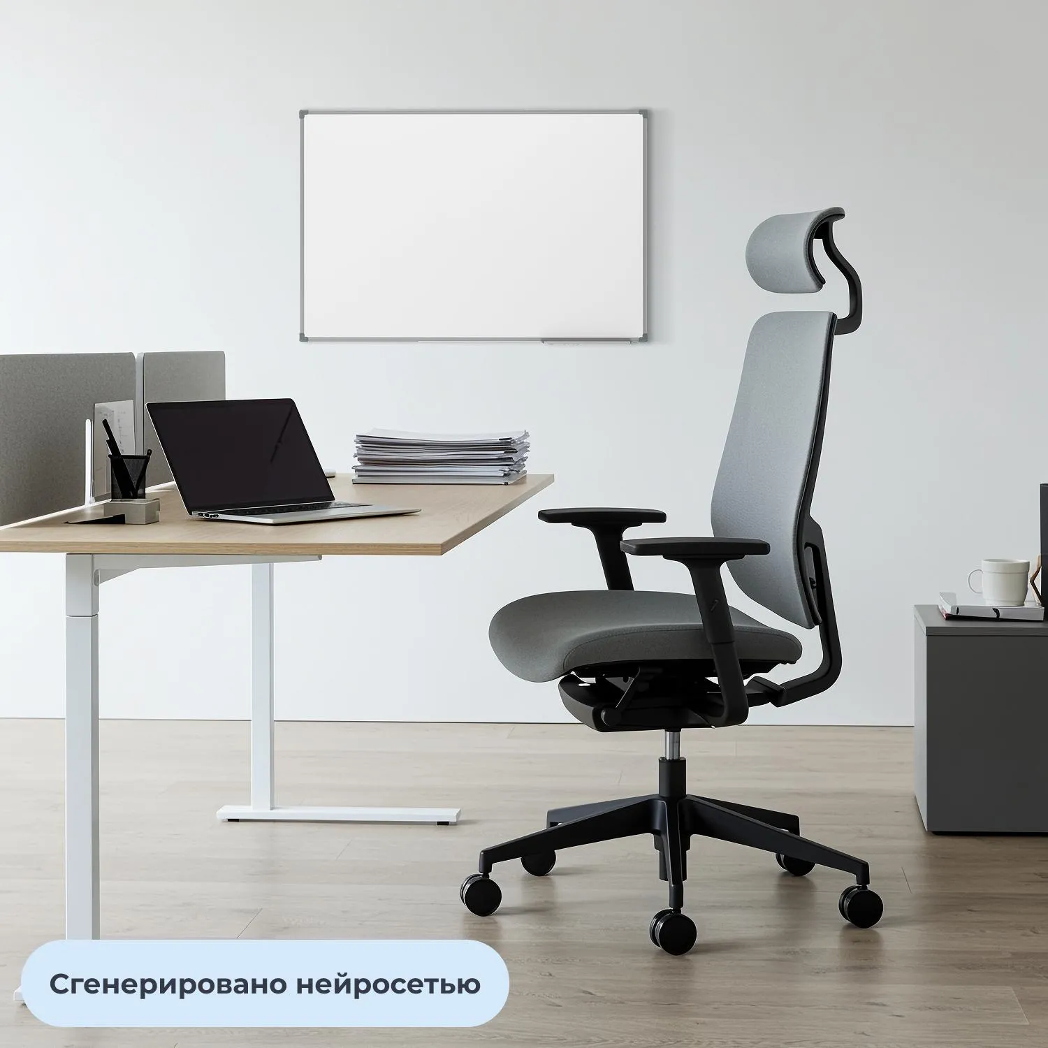 Доска магнитно-маркерная Ф-45 45x60 см односекционная с лаковым покрытием (полочка для маркеров) - Image 4