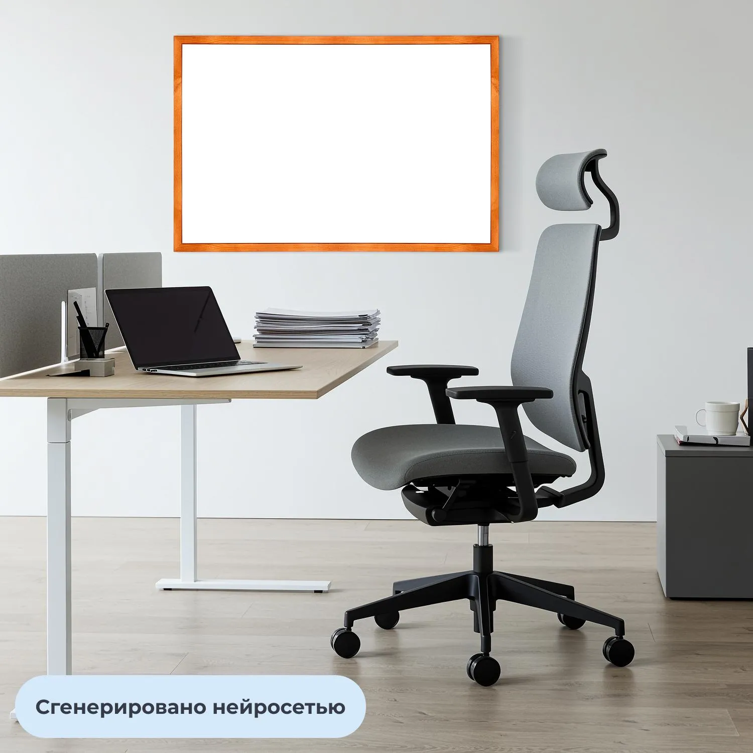 Доска магнитно-маркерная 60x90 см односекционная с лаковым покрытием - Image 3