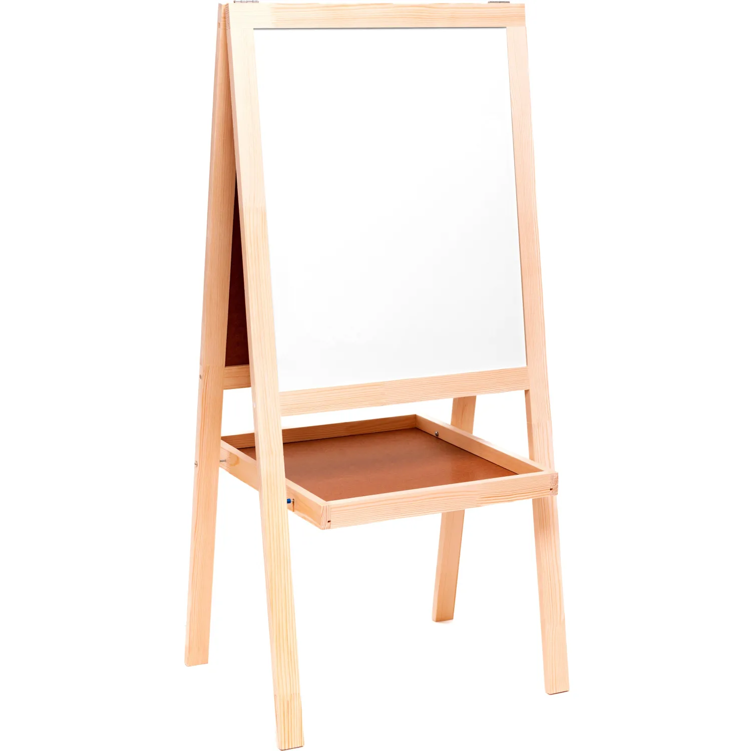 Доска-мольберт магнитно-меловая/маркерная 56x67см  лак (с полочкой) - Image 6