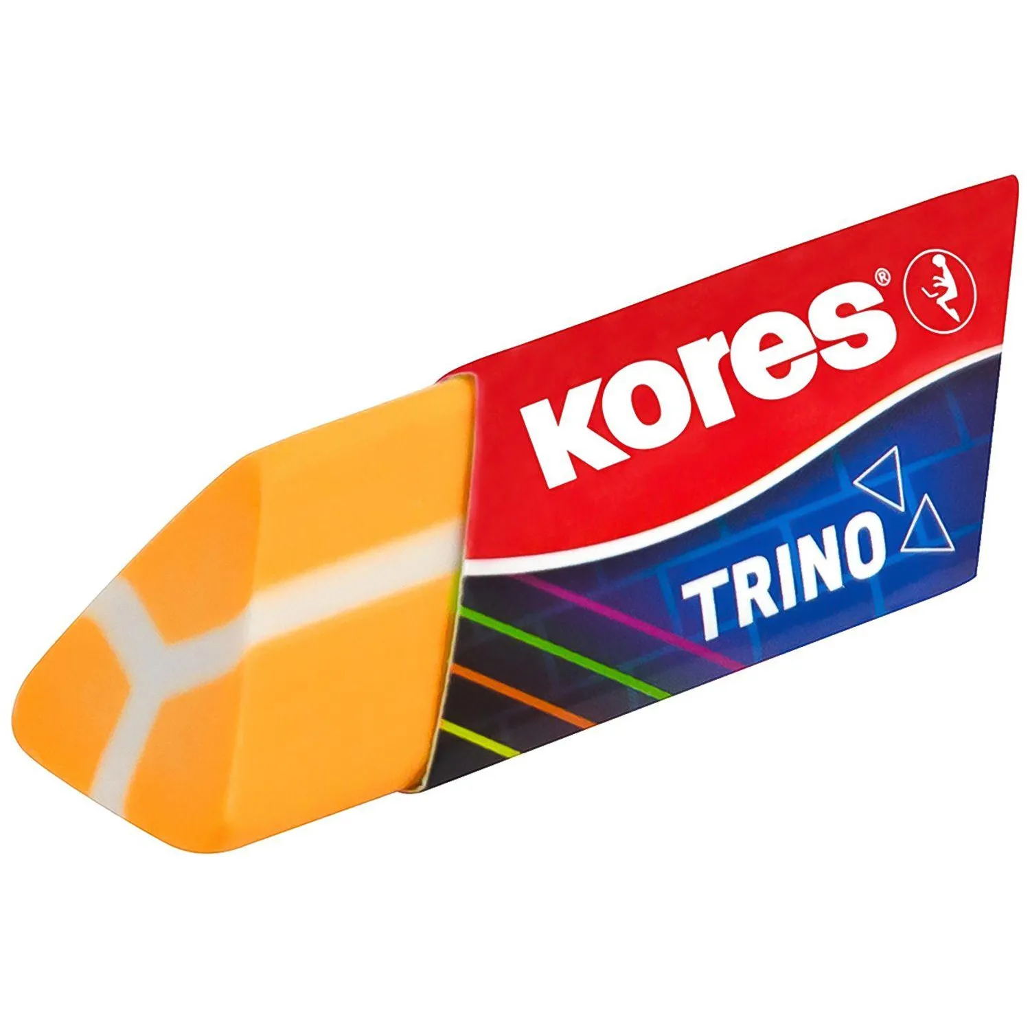 Ластик ПВХ Kores Trino (треугольный, оригинален) - Image 4