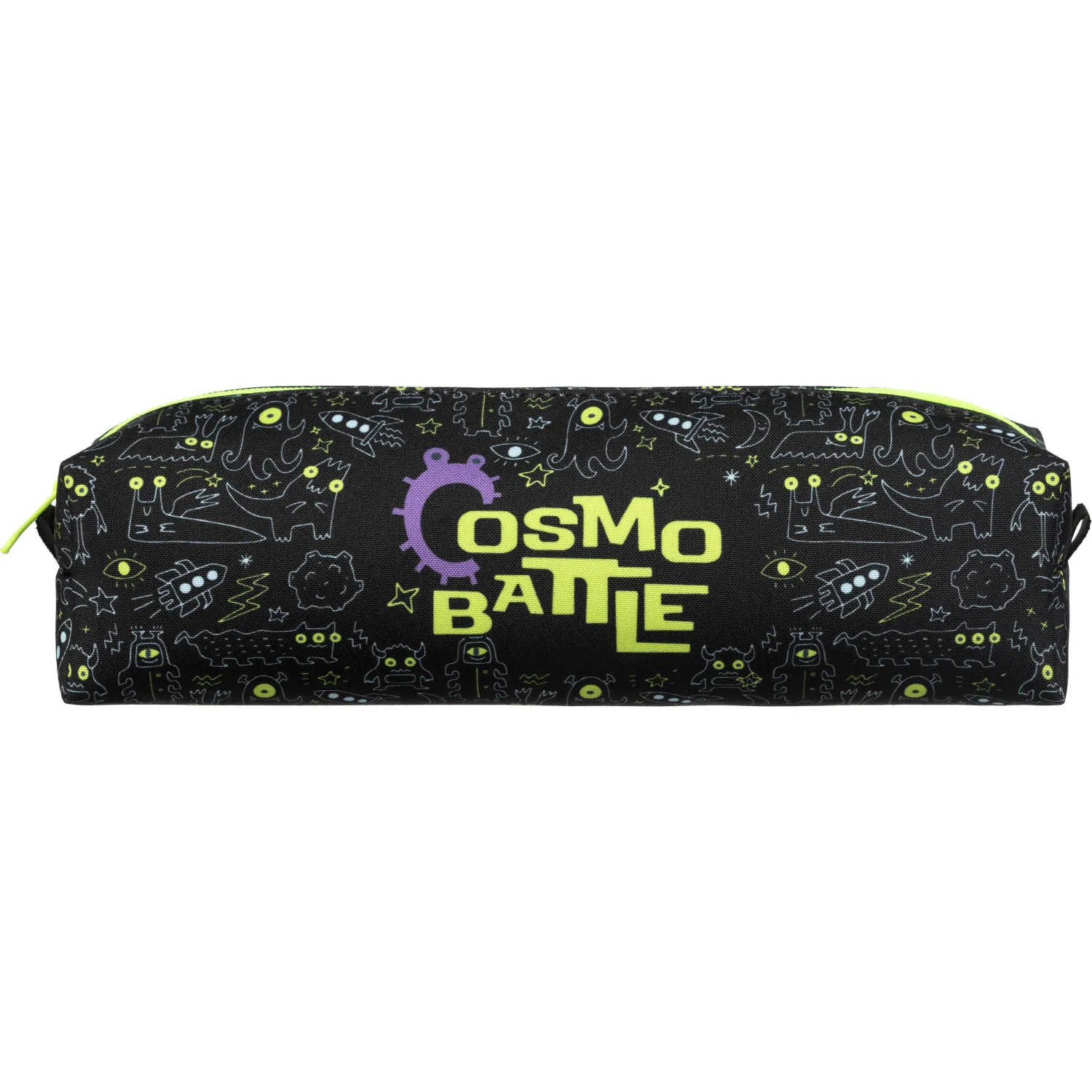 Пенал-косметичка односекционный Cosmo Battle черный - Image 2