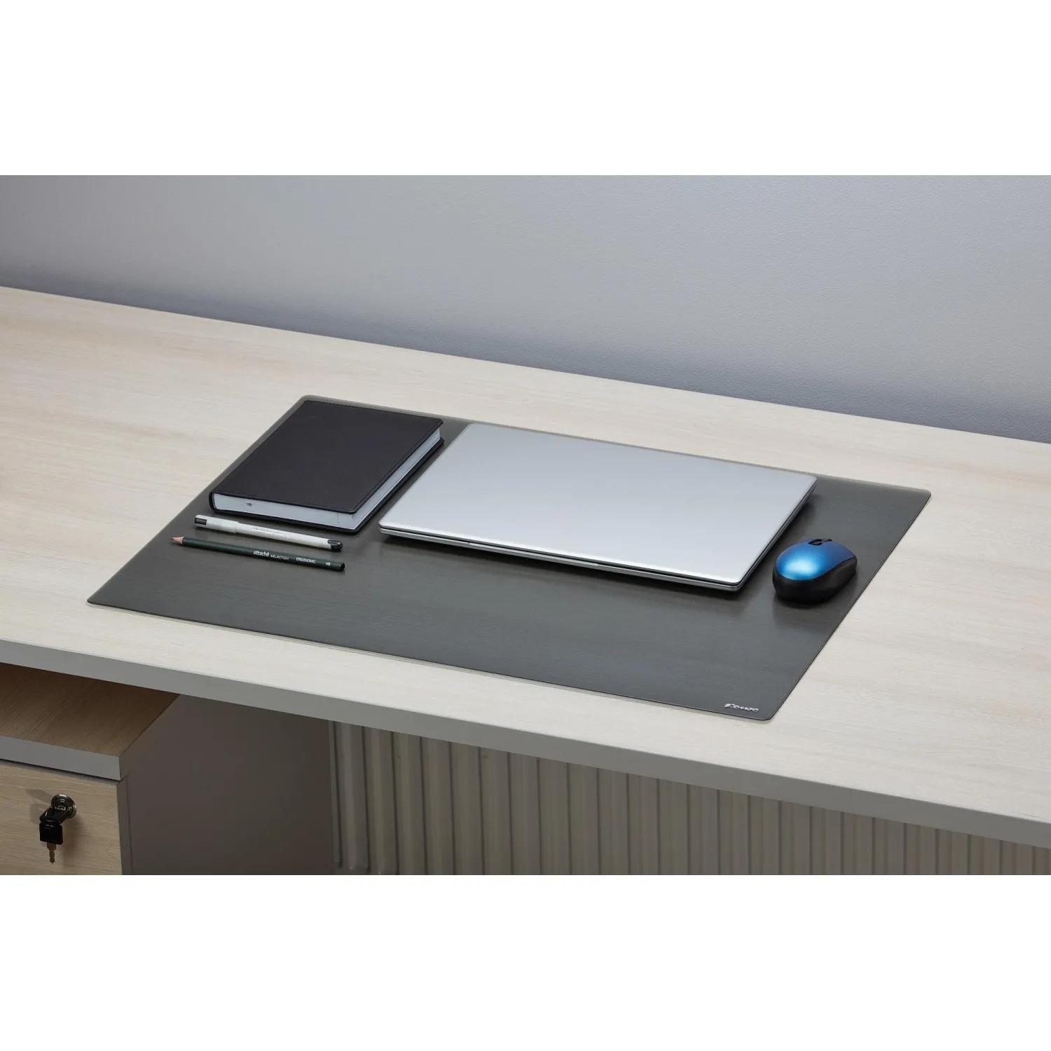 Коврик на стол 47.5x66 см серый прозрачный матовый - Image 4