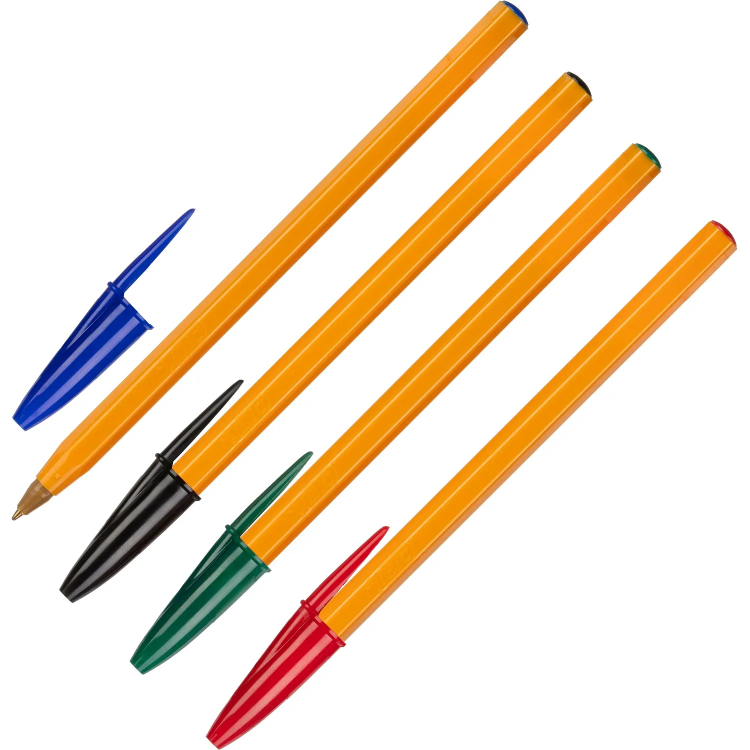 Шариковая ручка Bic Orange Original Fine культовая, оранжевая - Image 2
