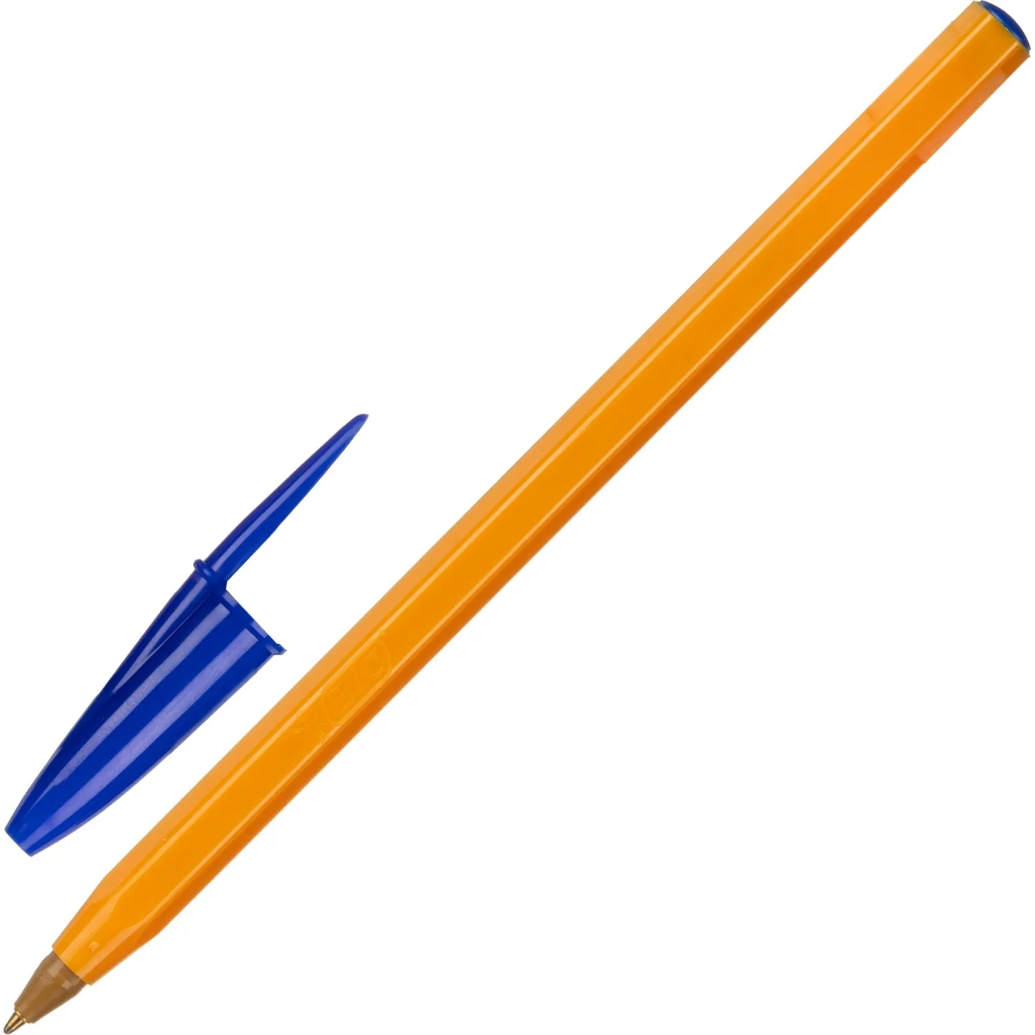 Шариковая ручка Bic Orange Original Fine культовая, оранжевая - Image 4