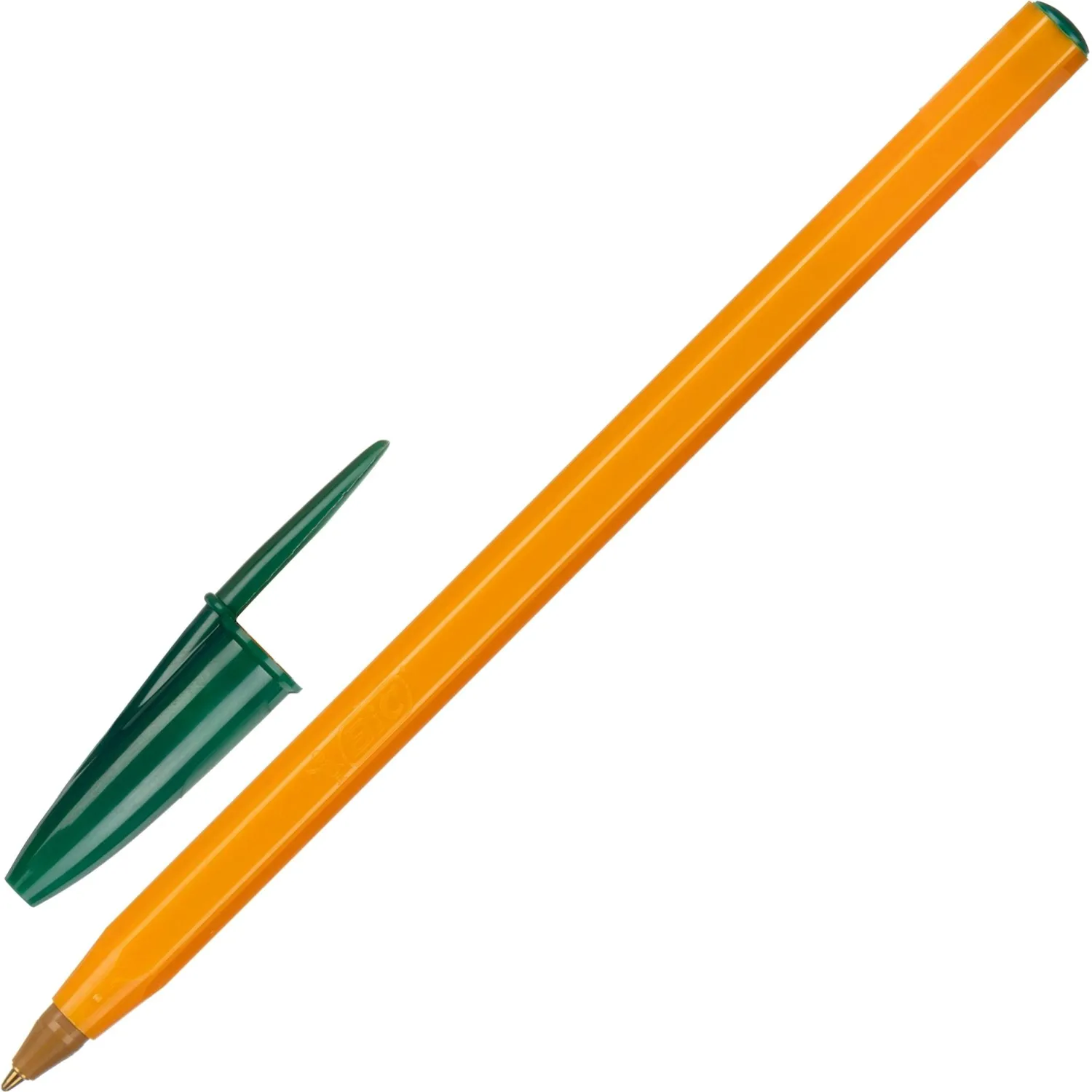 Шариковая ручка Bic Orange Original Fine культовая, оранжевая - Image 5