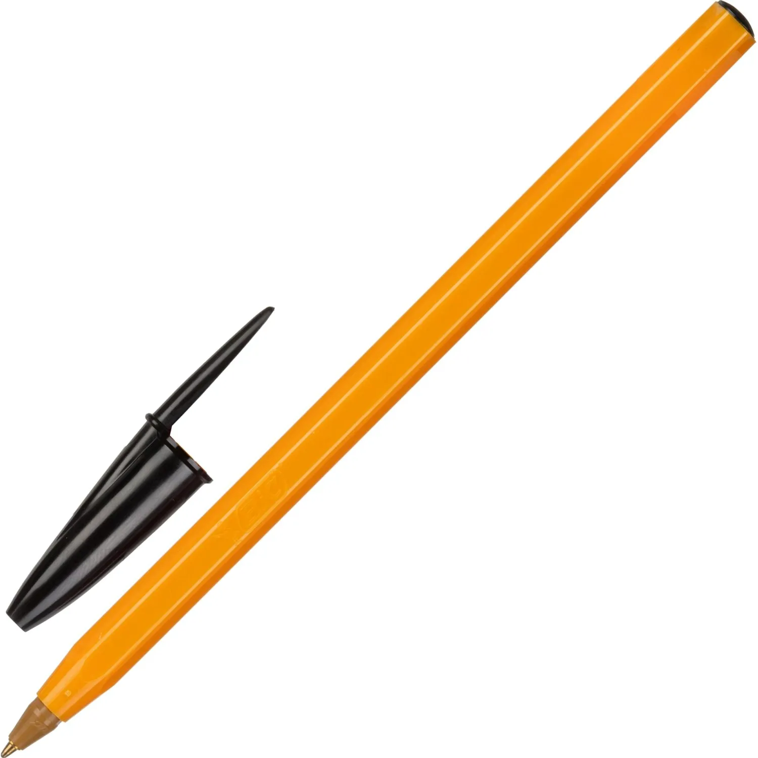 Шариковая ручка Bic Orange Original Fine культовая, оранжевая - Image 6