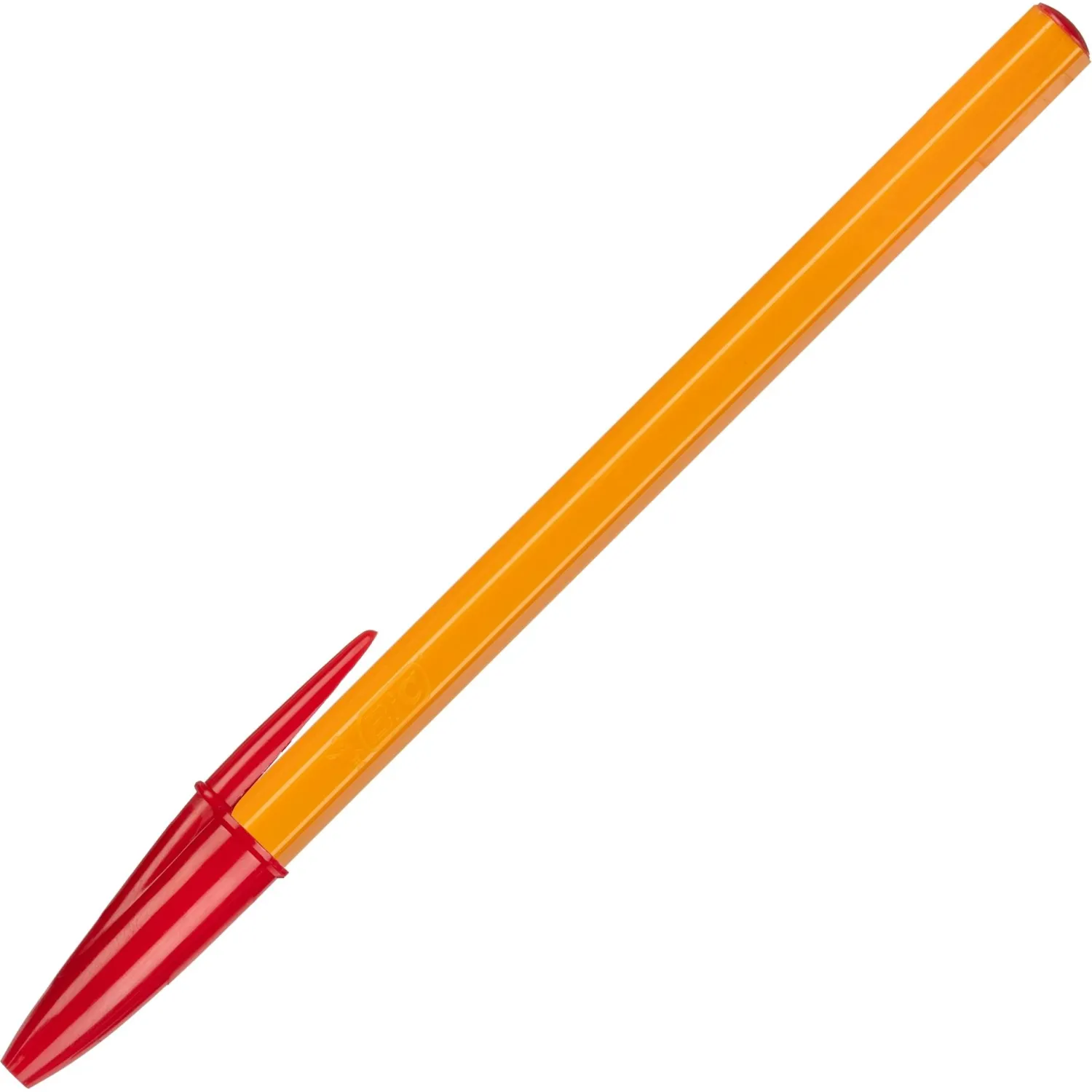 Шариковая ручка Bic Orange Original Fine культовая, оранжевая - Image 8