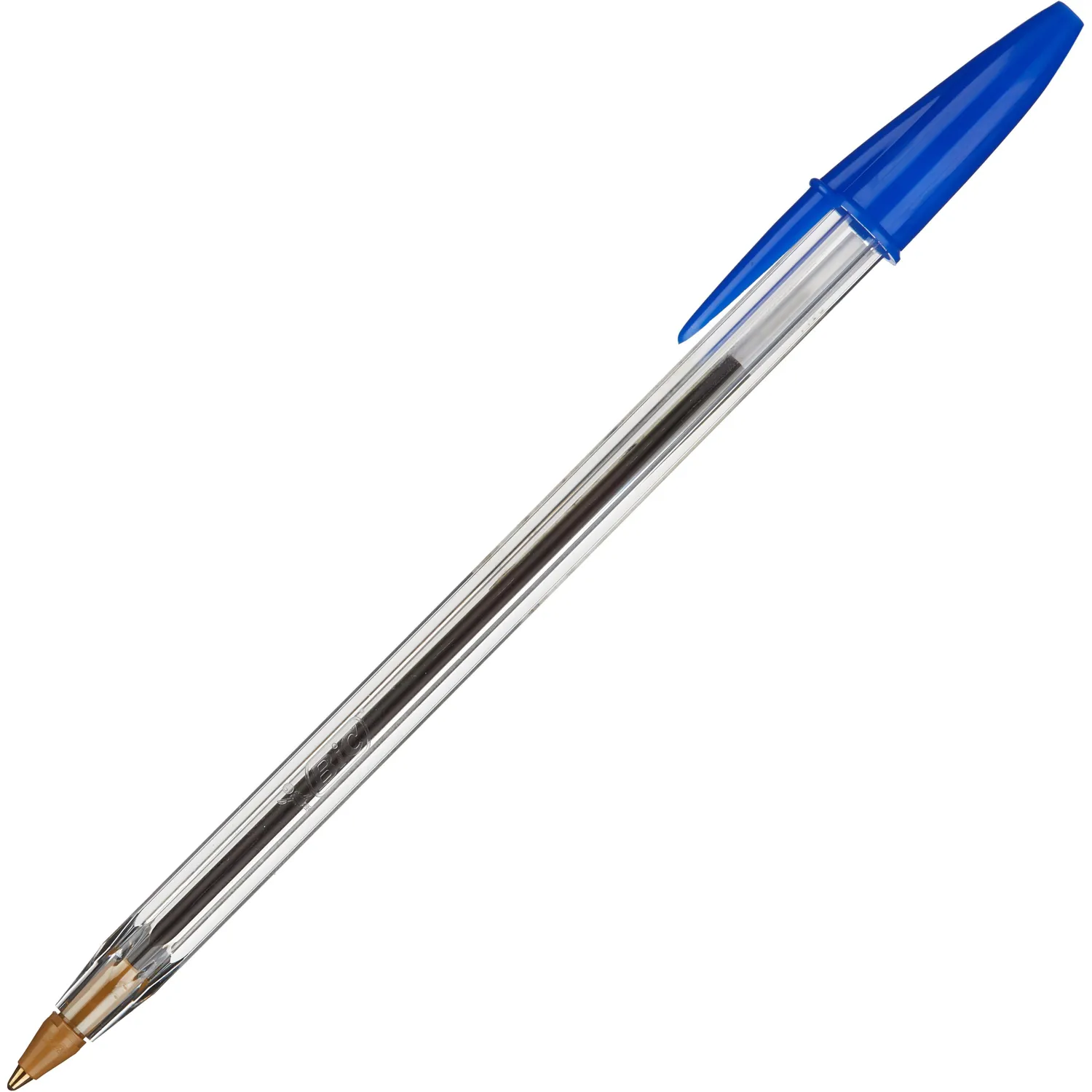 шариковая ручка Bic Cristal Original прозрачная, без клякс — купить лучшую ручку Bic - Image 5