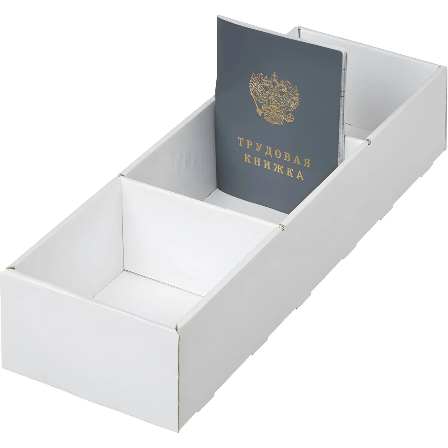 Картотека Attache на 1200 карточек формата А6 открытая 340x100x65 мм - Image 2
