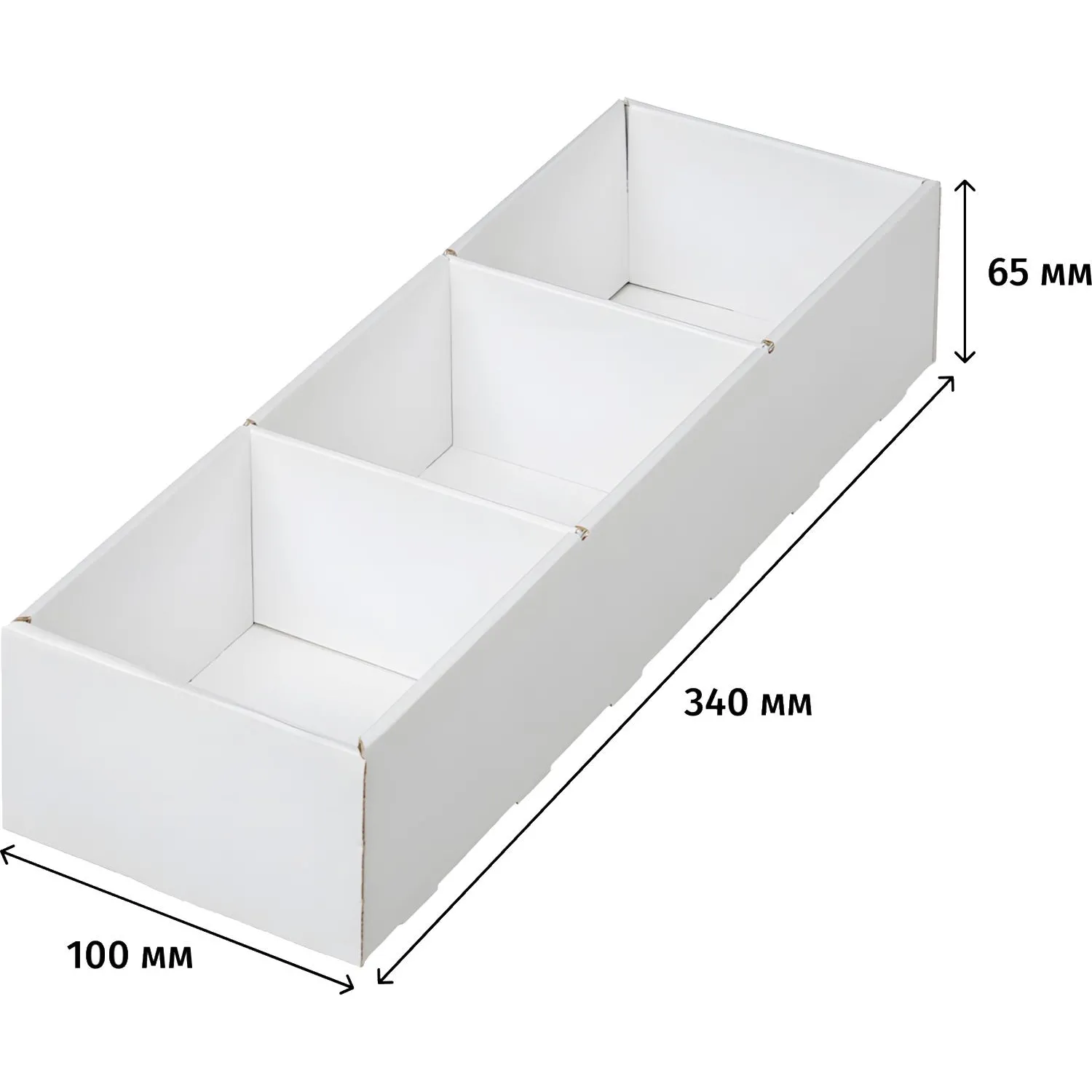 Картотека Attache на 1200 карточек формата А6 открытая 340x100x65 мм - Image 4