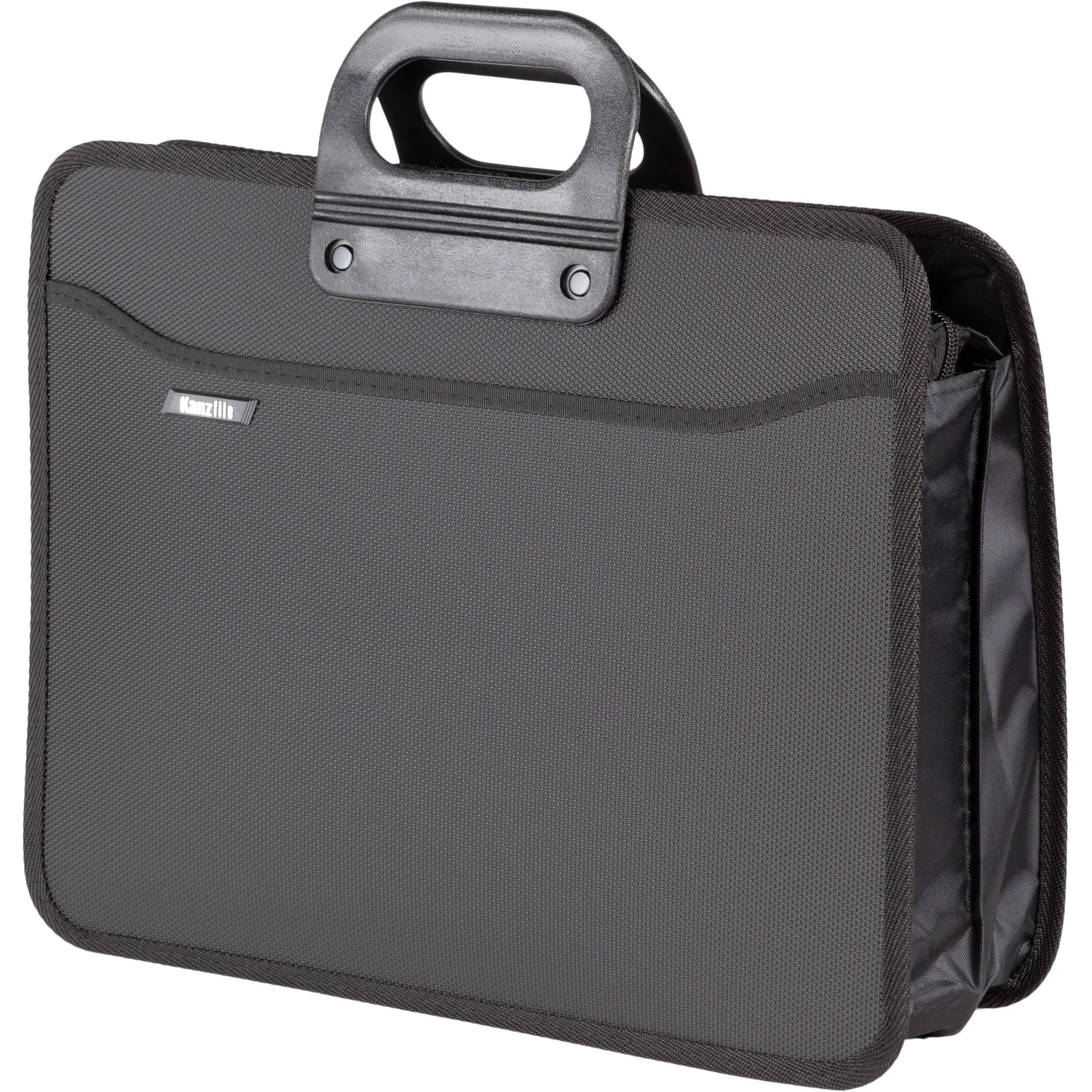 Папка-портфель Attache А4+ 39x32x12 см чёрная 4 отделения - Image 2