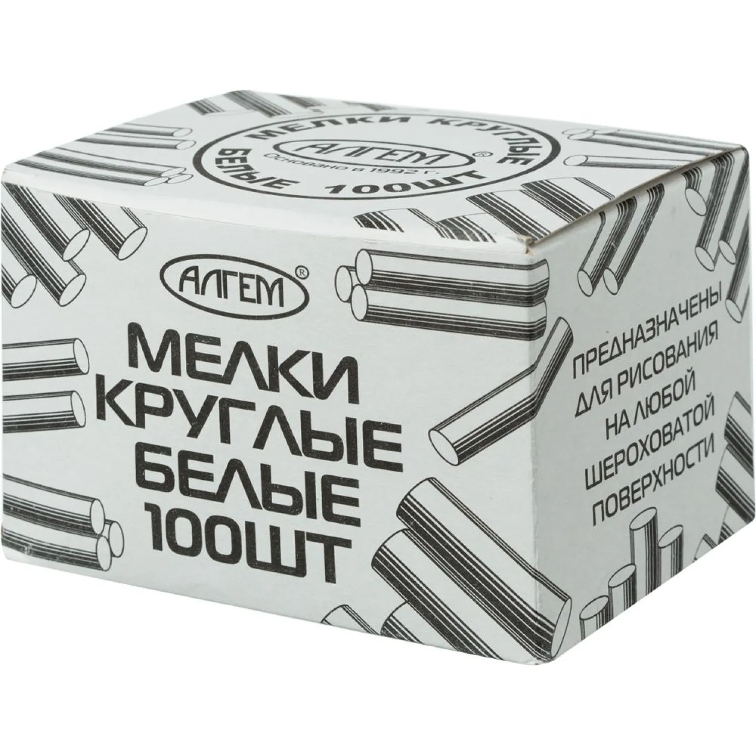 Мел белый 100 штук