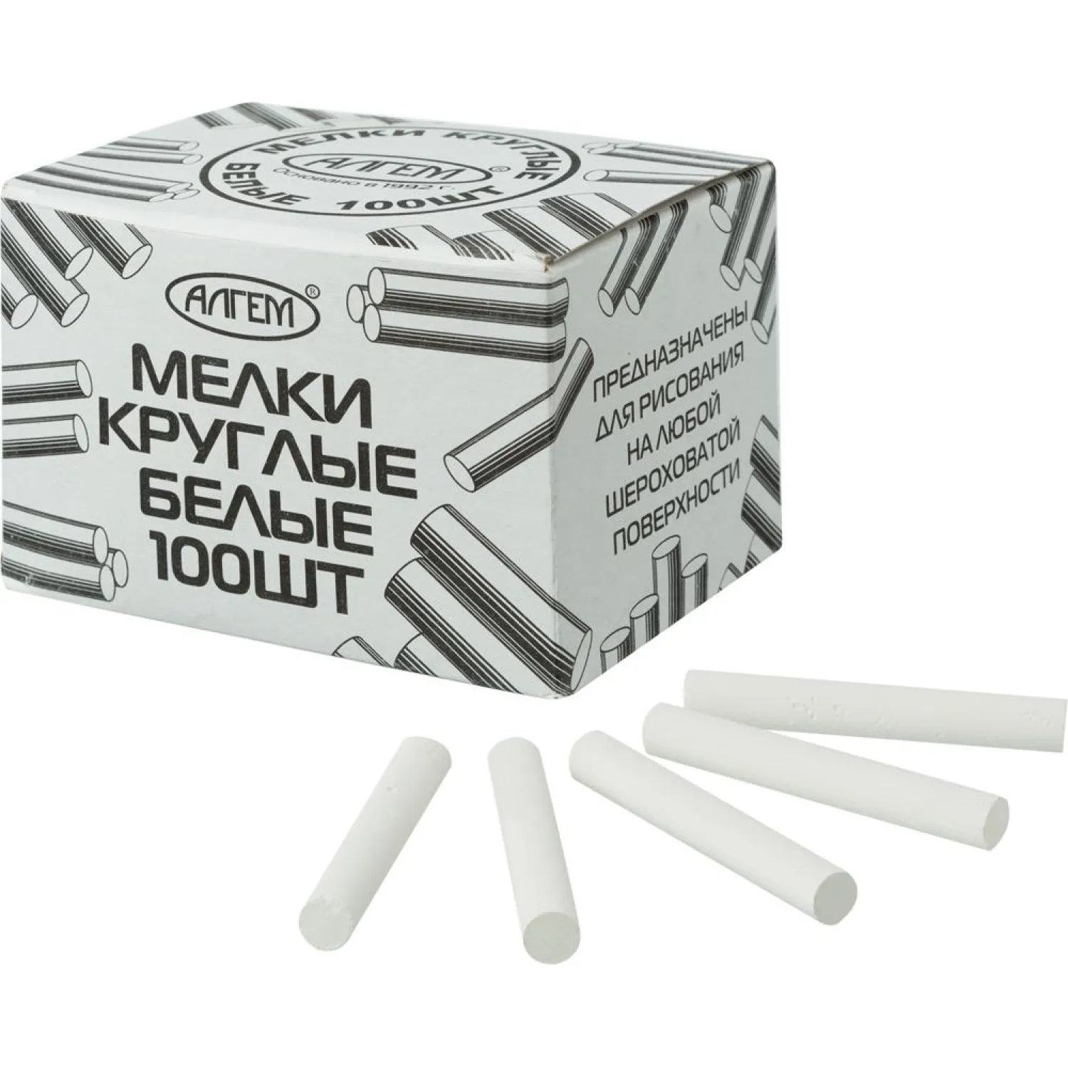 Мел белый 100 штук - Image 2