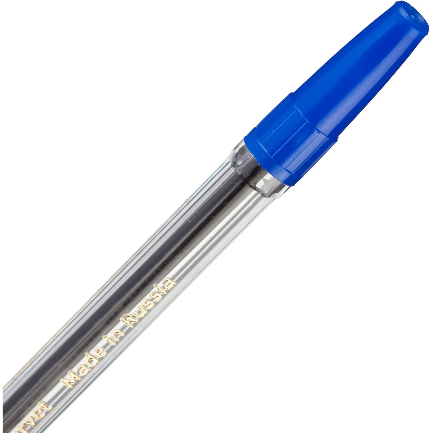 Шариковая ручка Attache Corvet синяя 0,7 мм, сменный стержень - Image 4