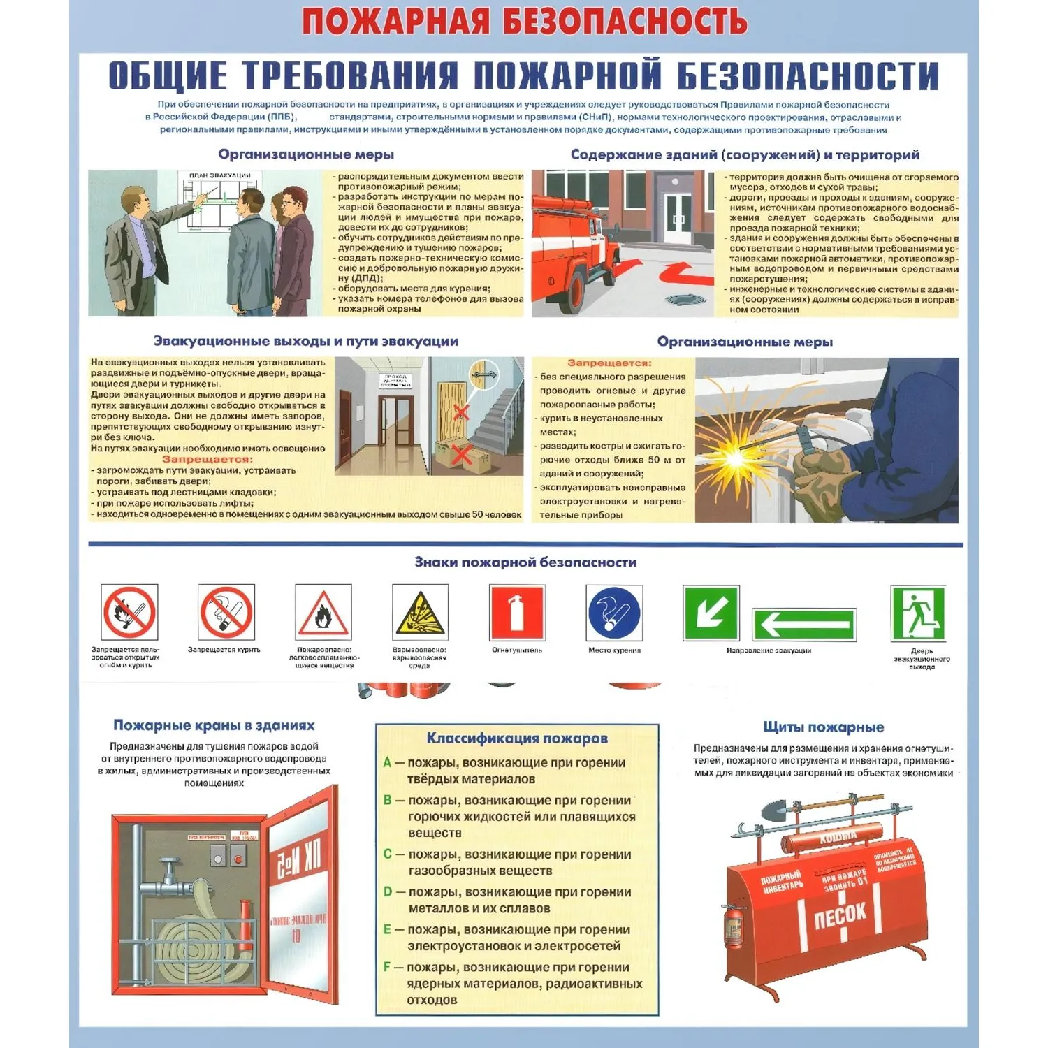 Информационный стенд-плакат Охрана труда (920x800 мм) - Image 4