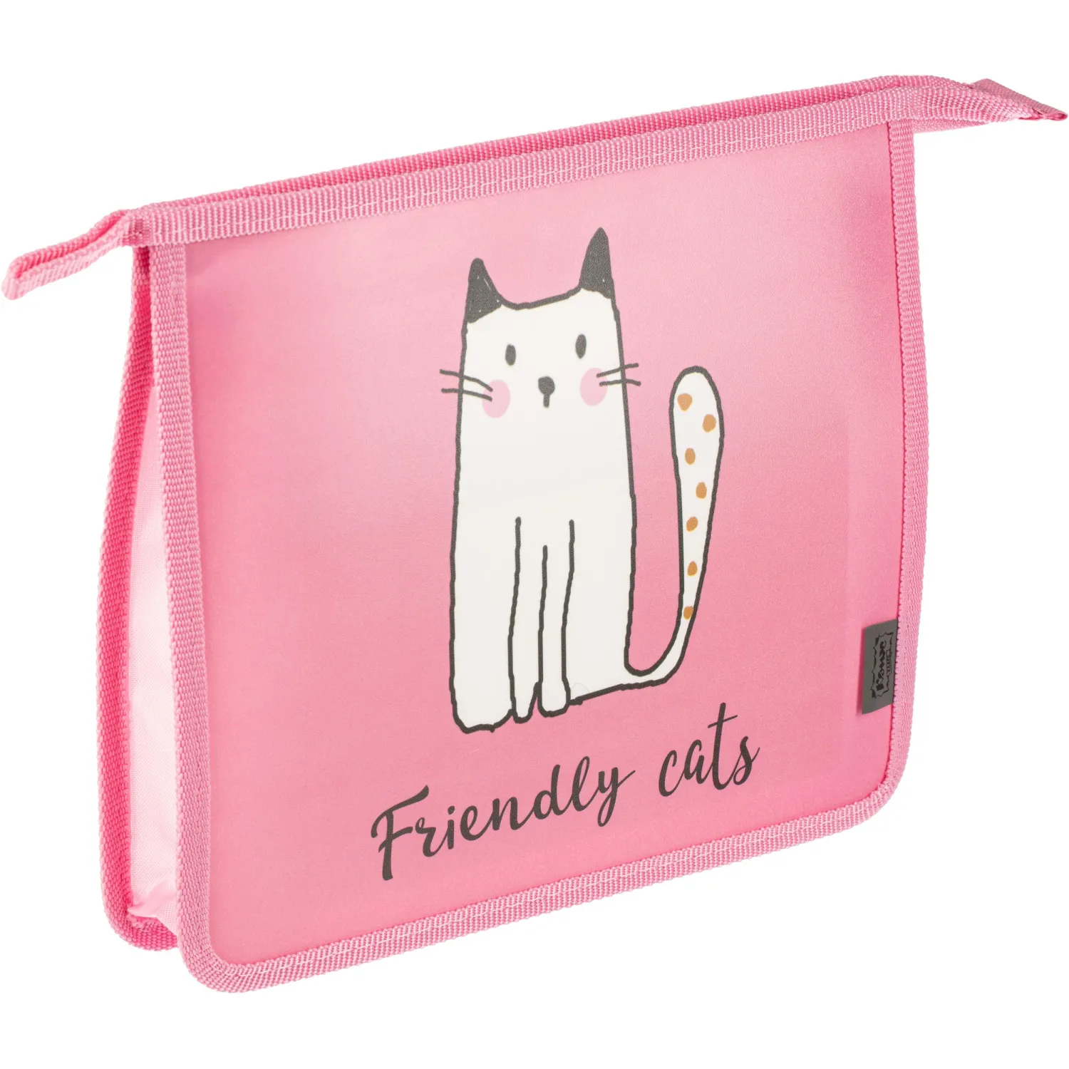 Папка для тетрадей Friendly cats А5 полипропилен с 1 отделением на молнии - Image 3