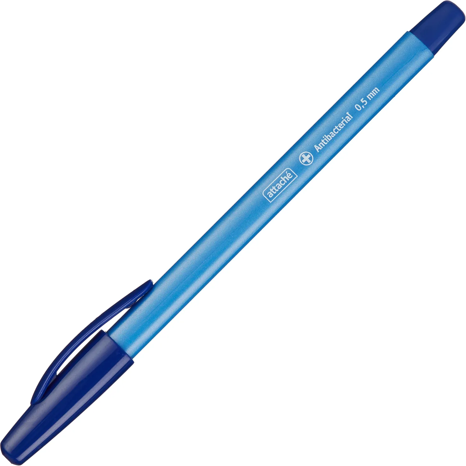 Шариковая ручка Attache A04 Antibacterial масляная синяя - Image 2
