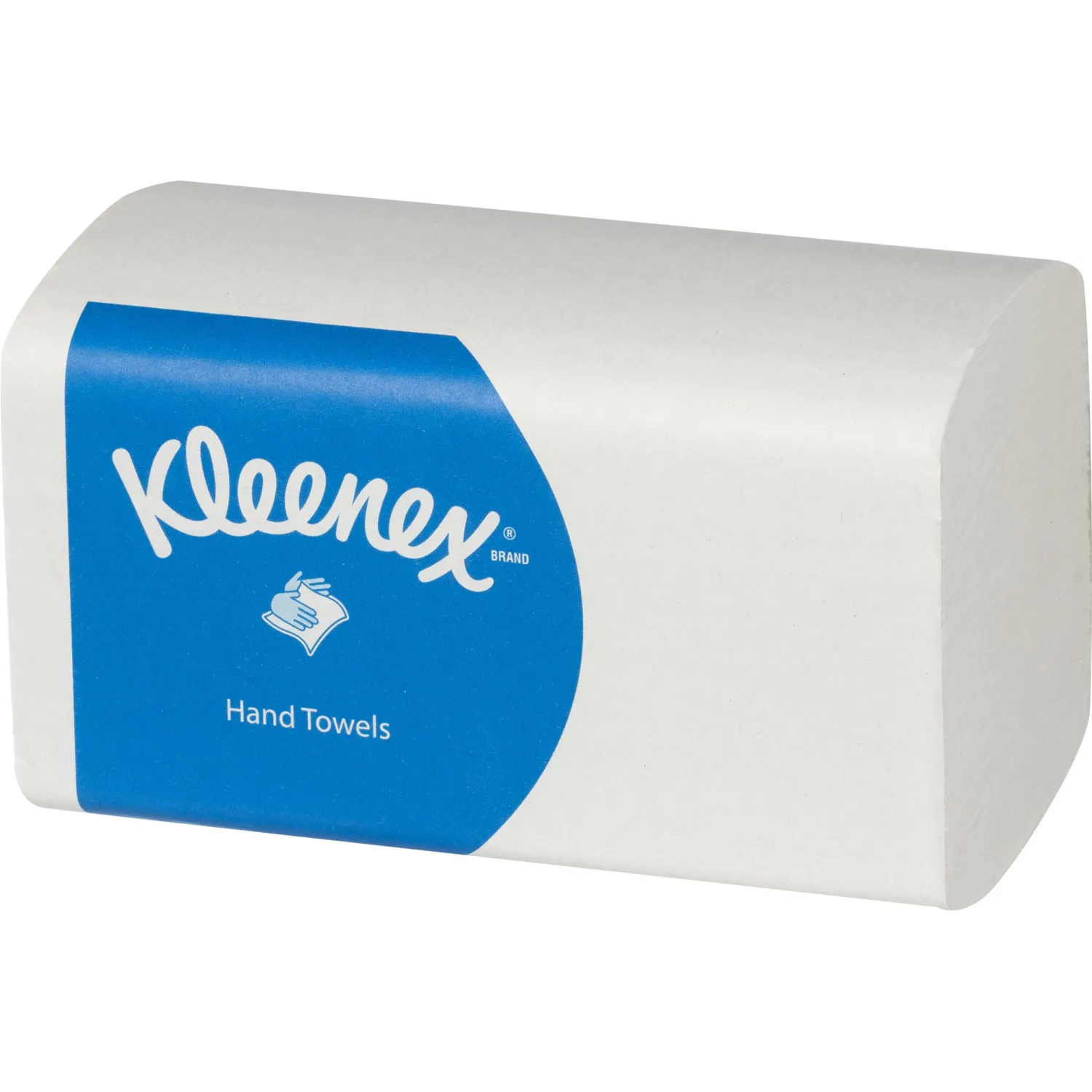 Полотенца бумажные листовые Kimberly-Clark Kleenex Interfold Z-сложение 2-слойные белые 15 пачек по 186 листов (6789) - Image 2