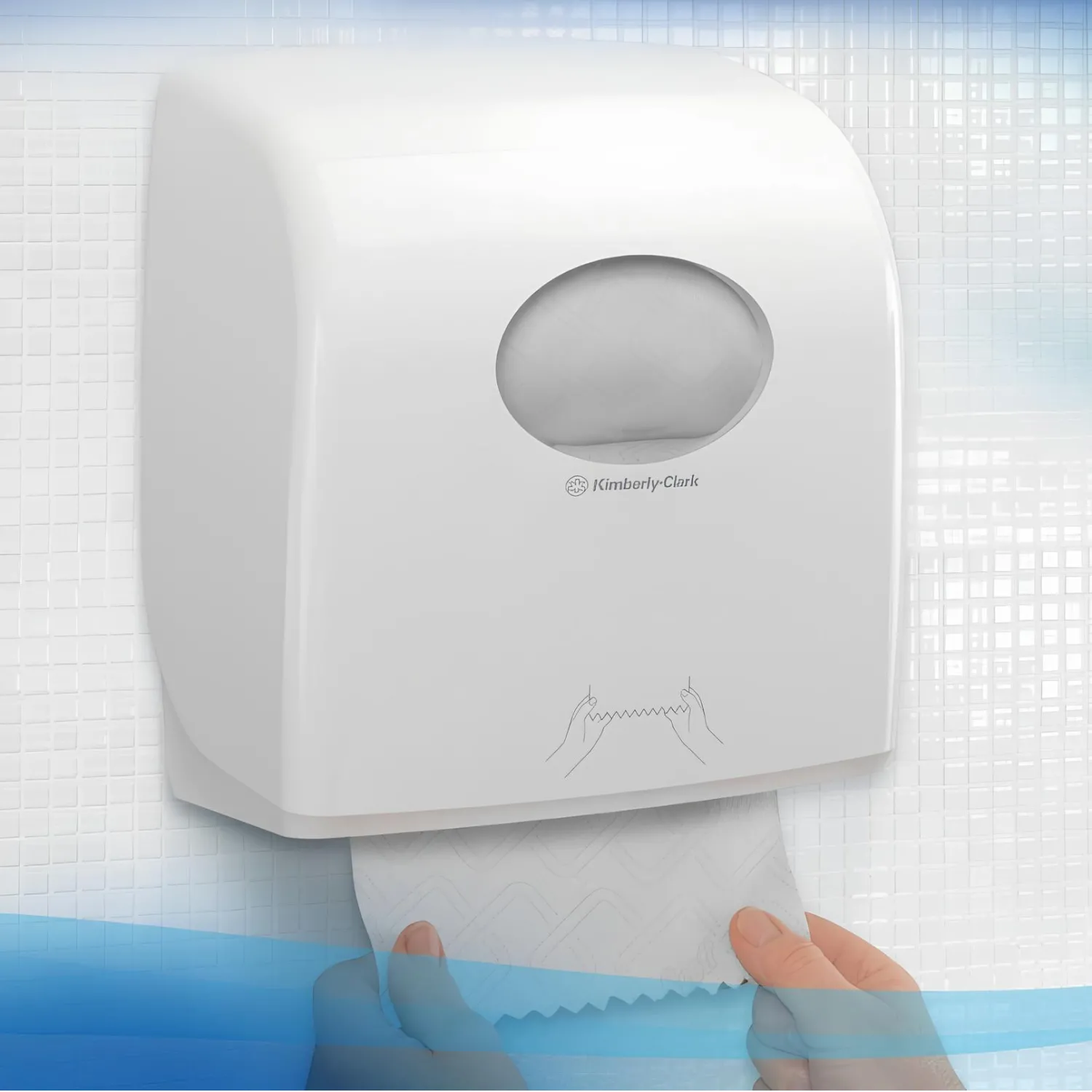 Полотенца бумажные рулонные Kimberly-Clark Scott Max 1-слойные белые 6 рулонов по 350 метров (6691) - Image 8