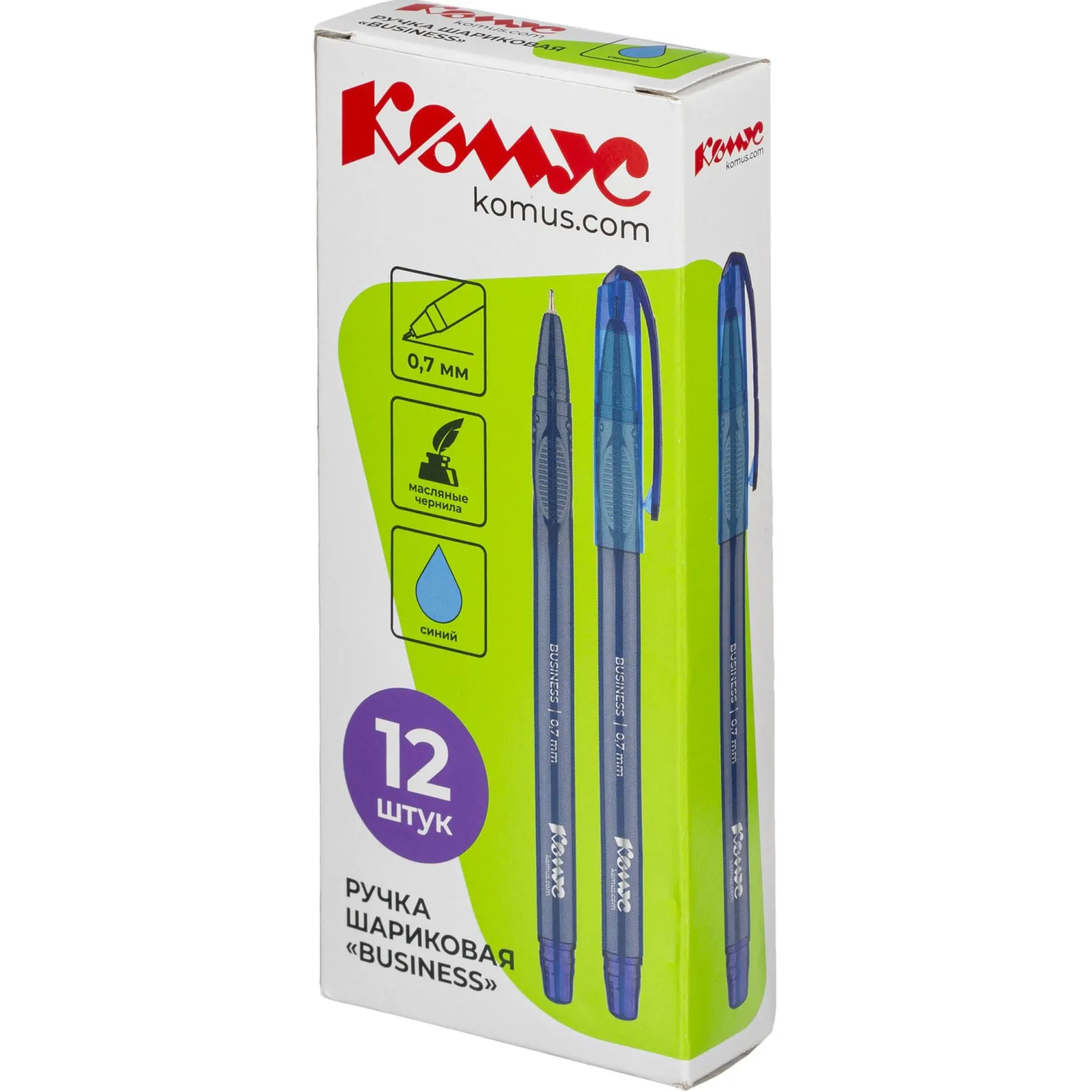 Шариковая ручка Комус Business — стильная, надежная - Image 6