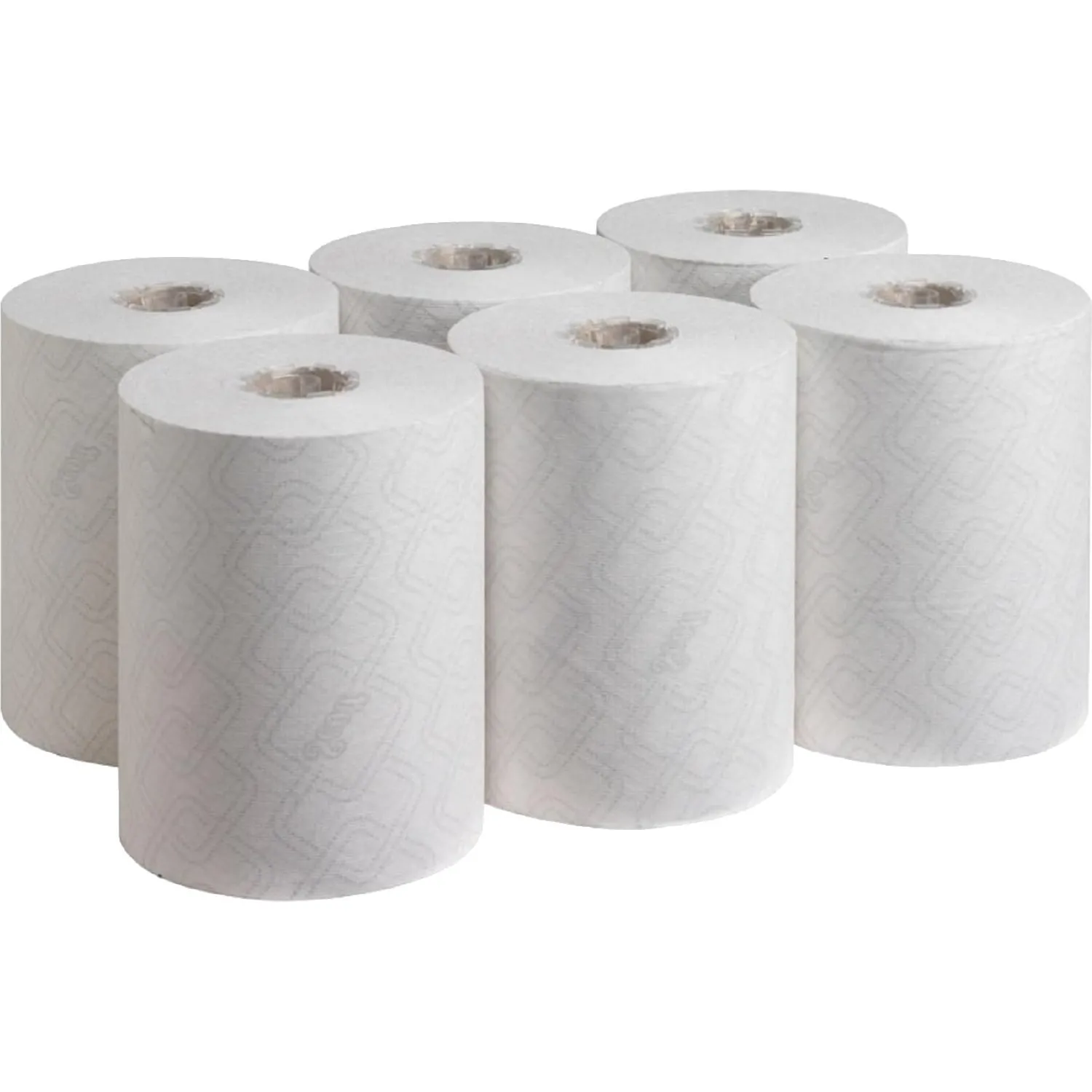 Полотенца бумажные рулонные Kimberly-Clark Essential Slimroll 1-слойные белые 6 рулонов по 190 метров (6695) - Image 5