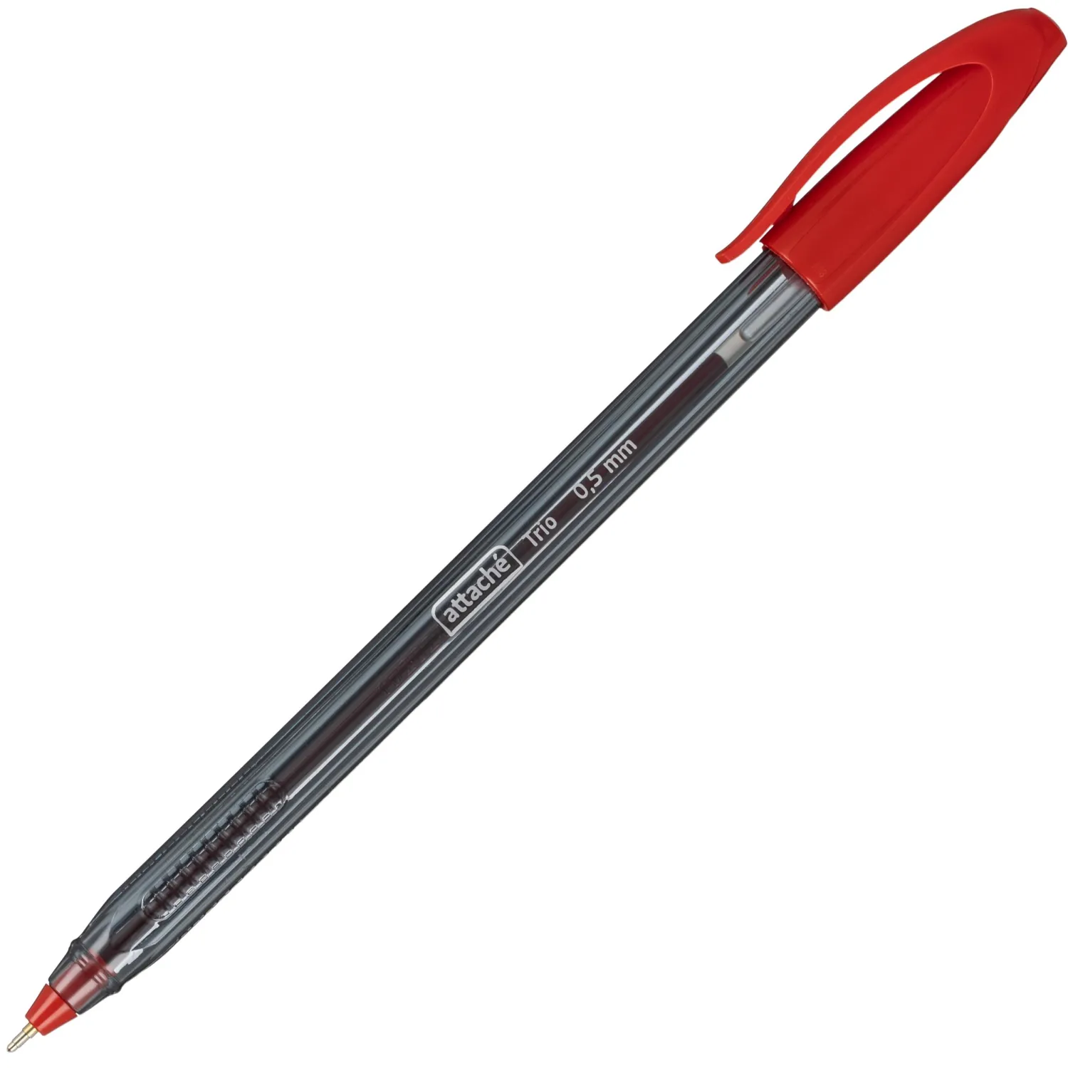 Шариковая ручка Attache Glide Trio компактная одноразовая - Image 5