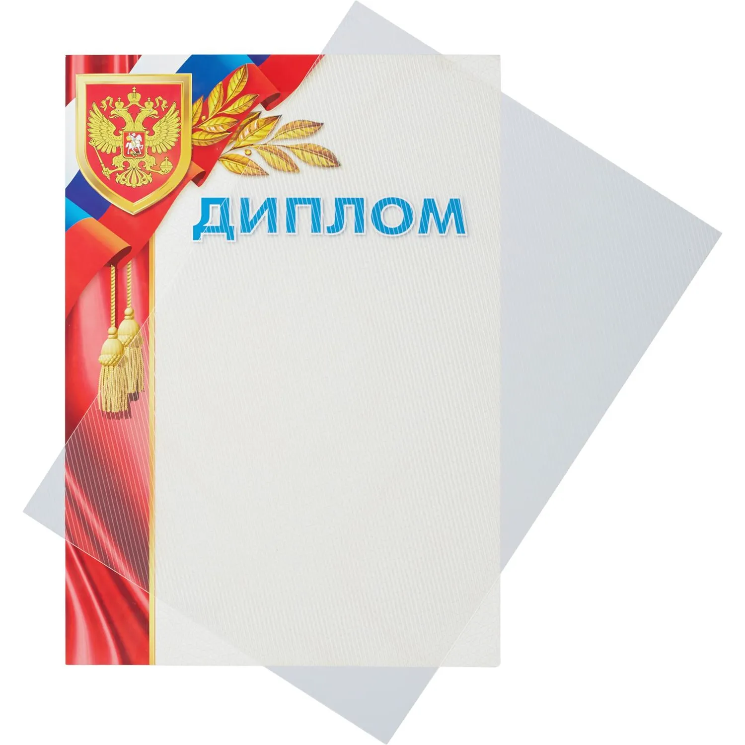 Обложки для переплёта пластиковые А4 400 мкм прозрачные с рисунком (100 штук в упаковке) - Image 3