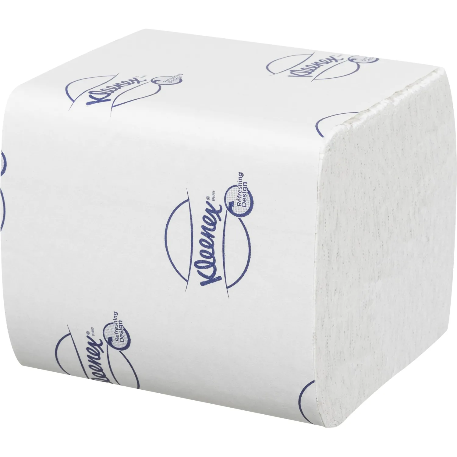 Бумага туалетная листовая Kimberly-Clark Kleenex 2-слойная белая 36 пачек по 200 листов (8408) - Image 2
