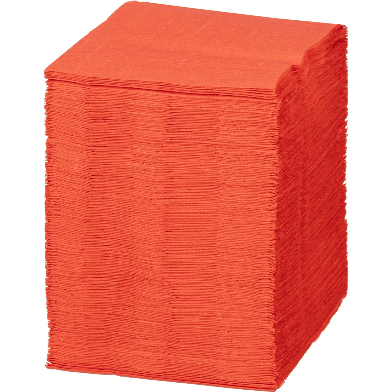 Салфетки бумажные Luscan Profi Pack 1-слойные 24х24 красные (400 листов в пачке) - Image 4
