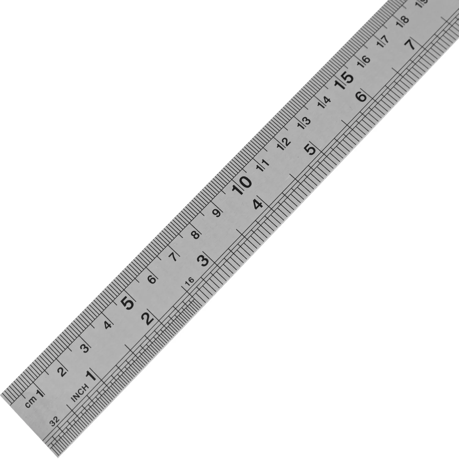 Линейка Attache 60 см металлическая серебристая две шкалы - Image 3