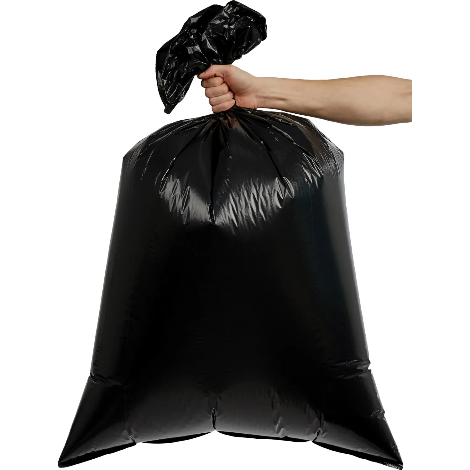 Мешки для мусора 120 л чёрные (ПВД 35 мкм, 20 штук) - Image 3