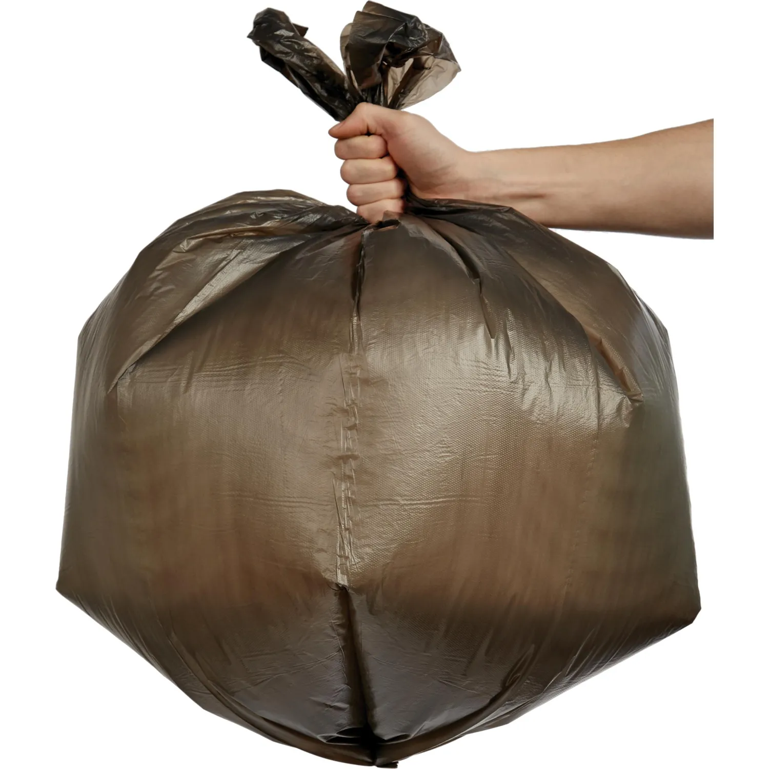 Мешки для мусора 120 л с ручками черные (ПНД 20 мкм, 20 штук) - Image 3