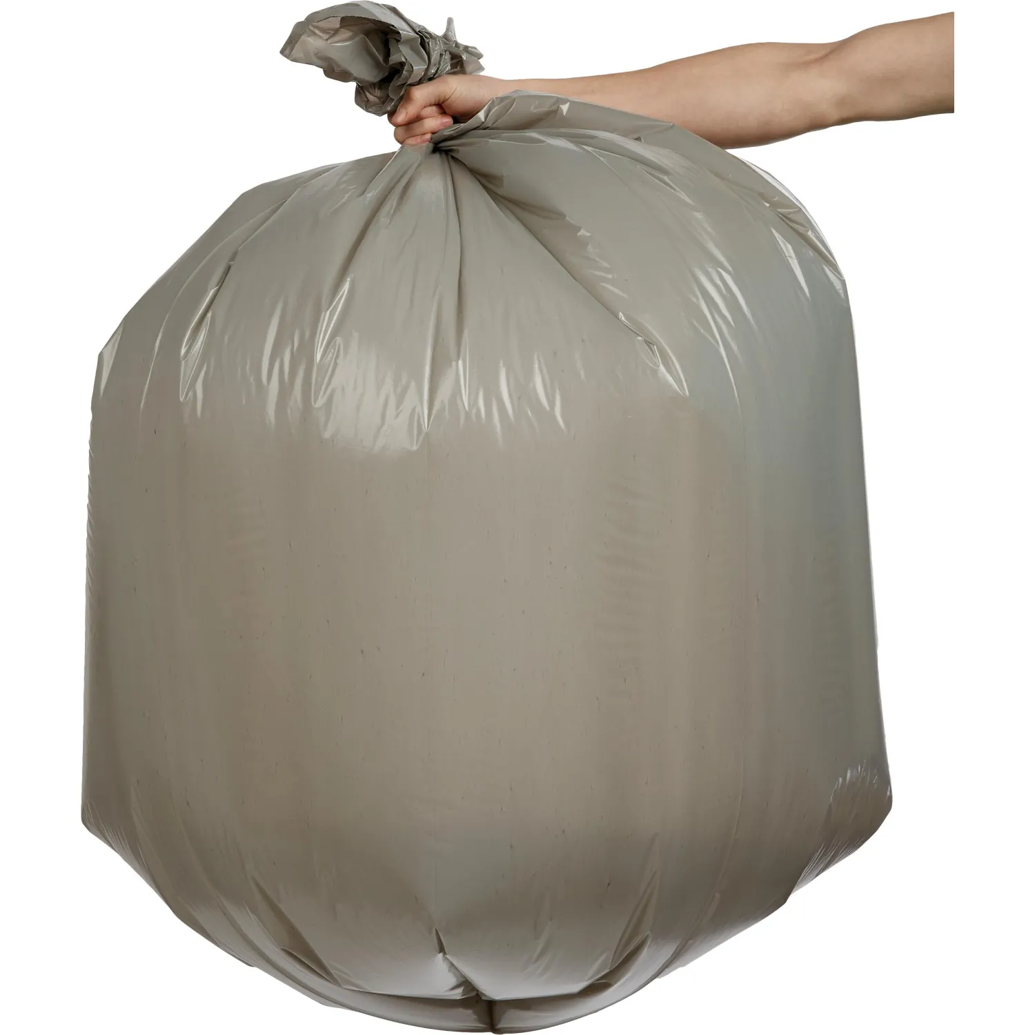 Мешки для мусора 240 л серые (ПВД 55 мкм, 10 штук) - Image 3