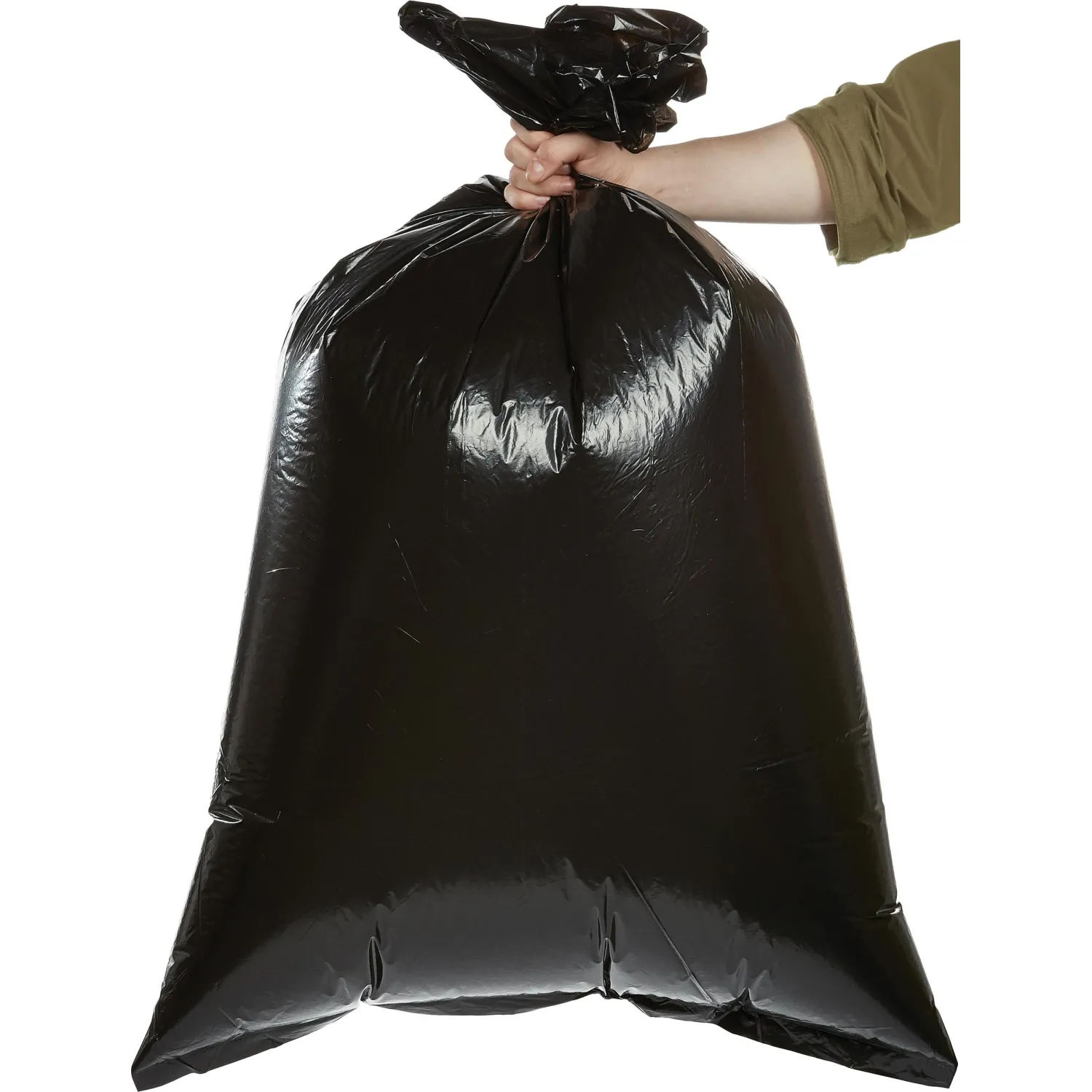 Мешки для мусора 120 л черные (ПВД 25 мкм, 50 штук) - Image 4