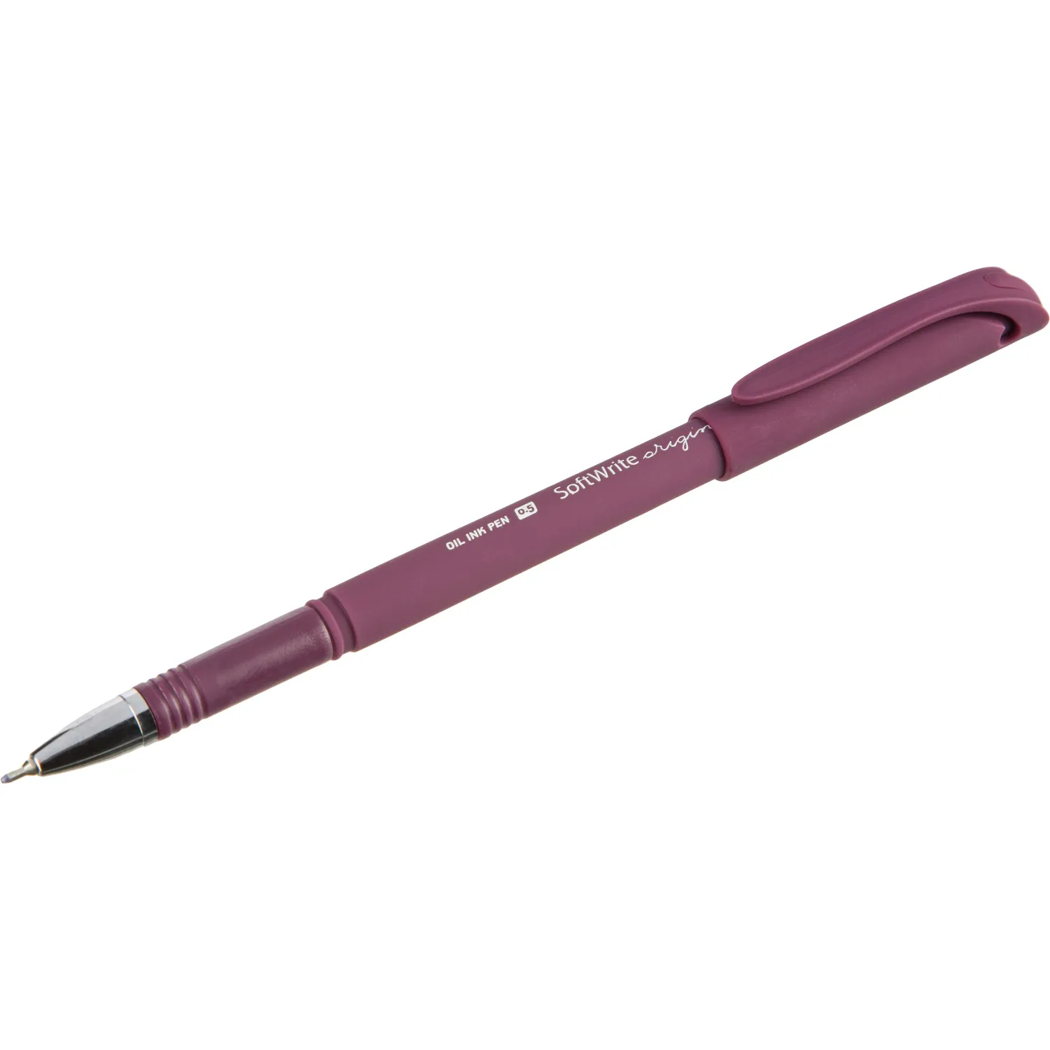 Ручка шариковая Bruno Visconti SoftWrite Original узел Premec 0.5 мм, чернила Dokumental, покрытие silk-touch - Image 8