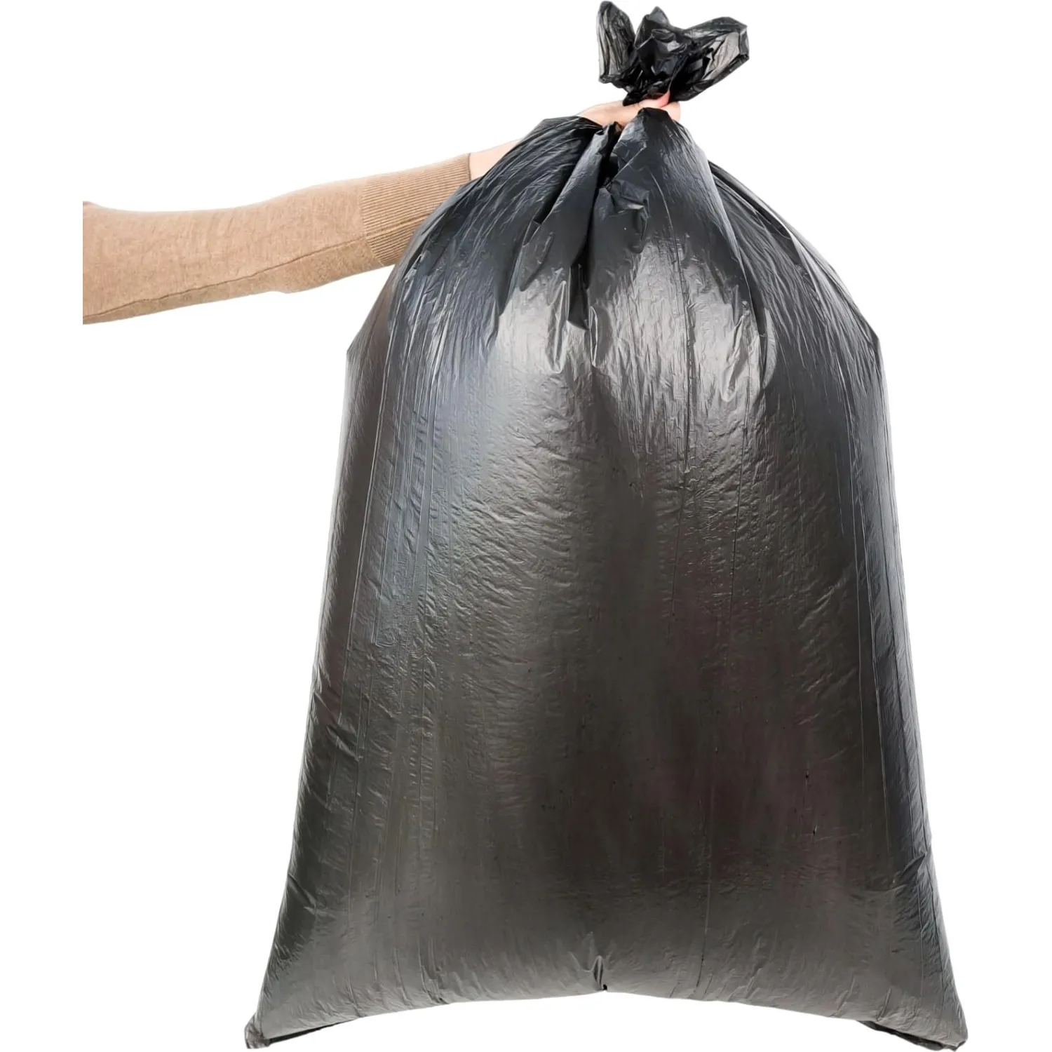 Мешки для мусора  120 л черные (ПНД 20 мкм, 10 штук) - Image 3
