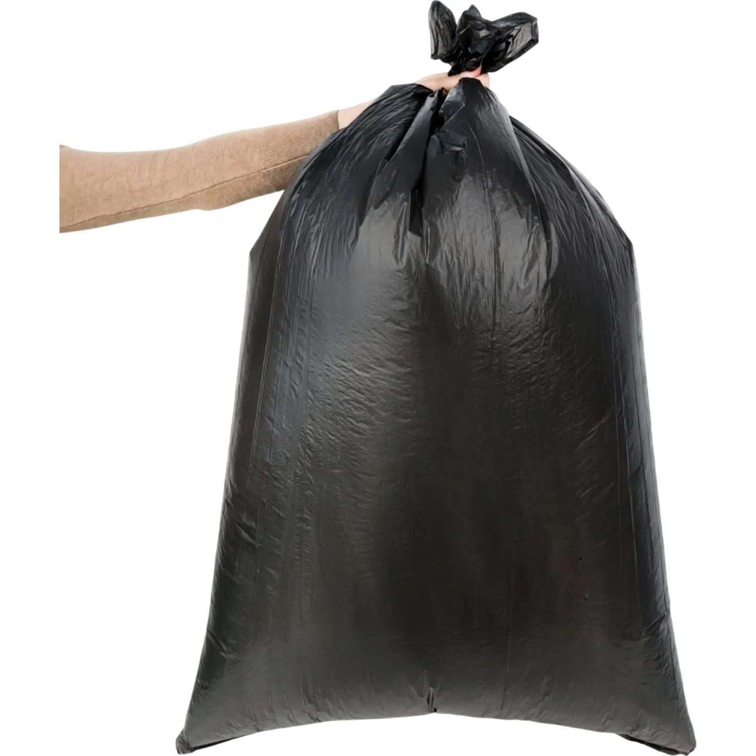 Мешки для мусора 120 л черные (ПВД 50 мкм, 65x105 см, 10 штук) - Image 3