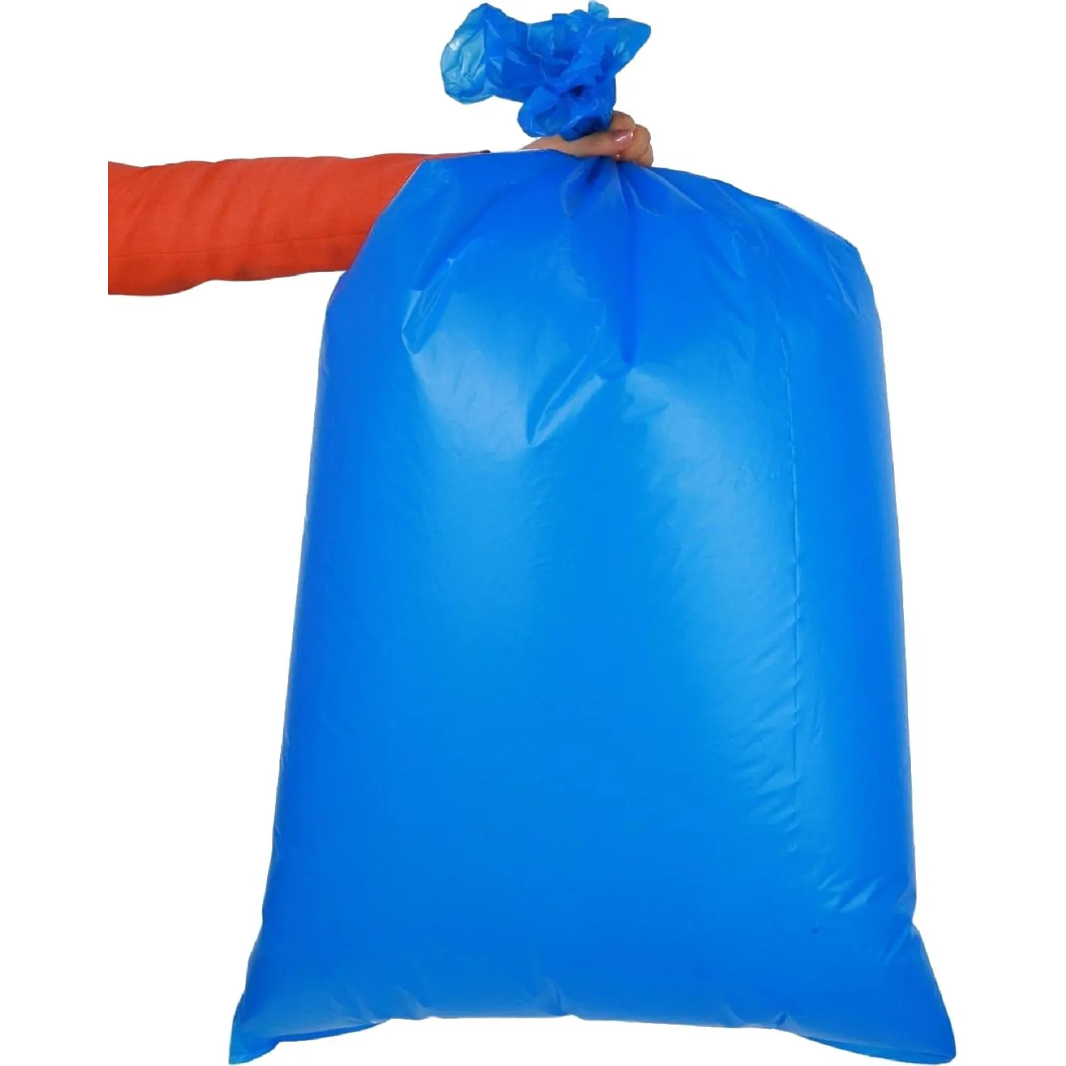 Мешки для мусора 120 л синие (ПВД 50 мкм, 70x110 см, 10 штук) - Image 4