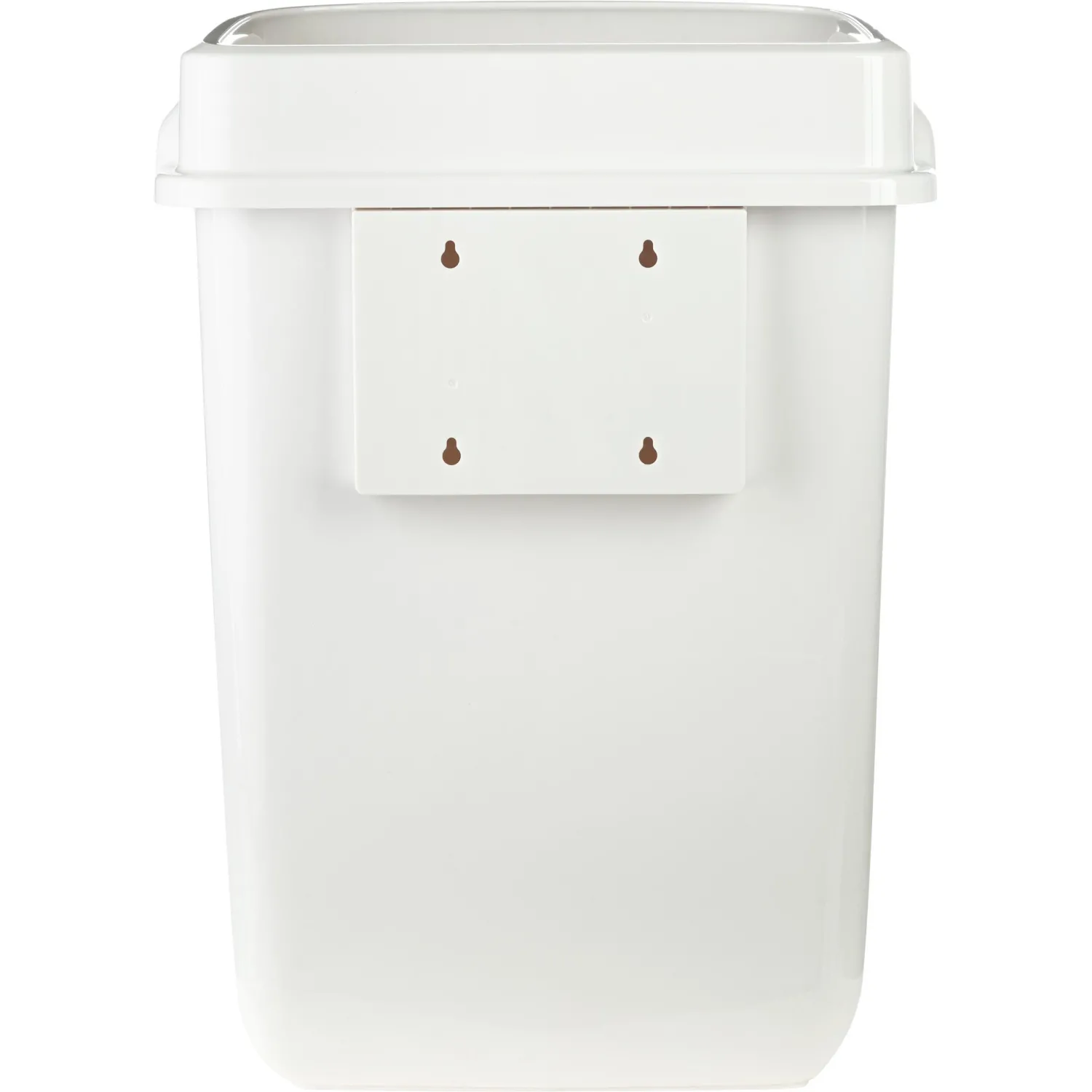 Контейнер для мусора подвесной 32 л пластик белый (57x41.39x28 см) - Image 7